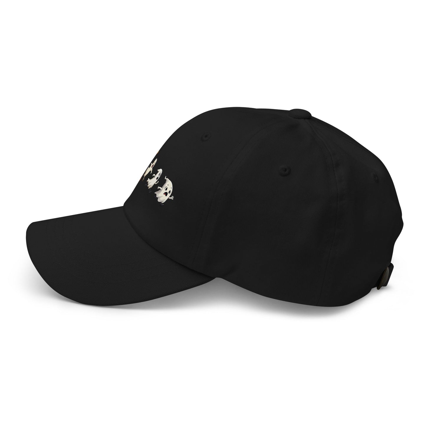 🎃 Pumpkin vs Ghosts Halloween Dad Hat 👻 - f9artist