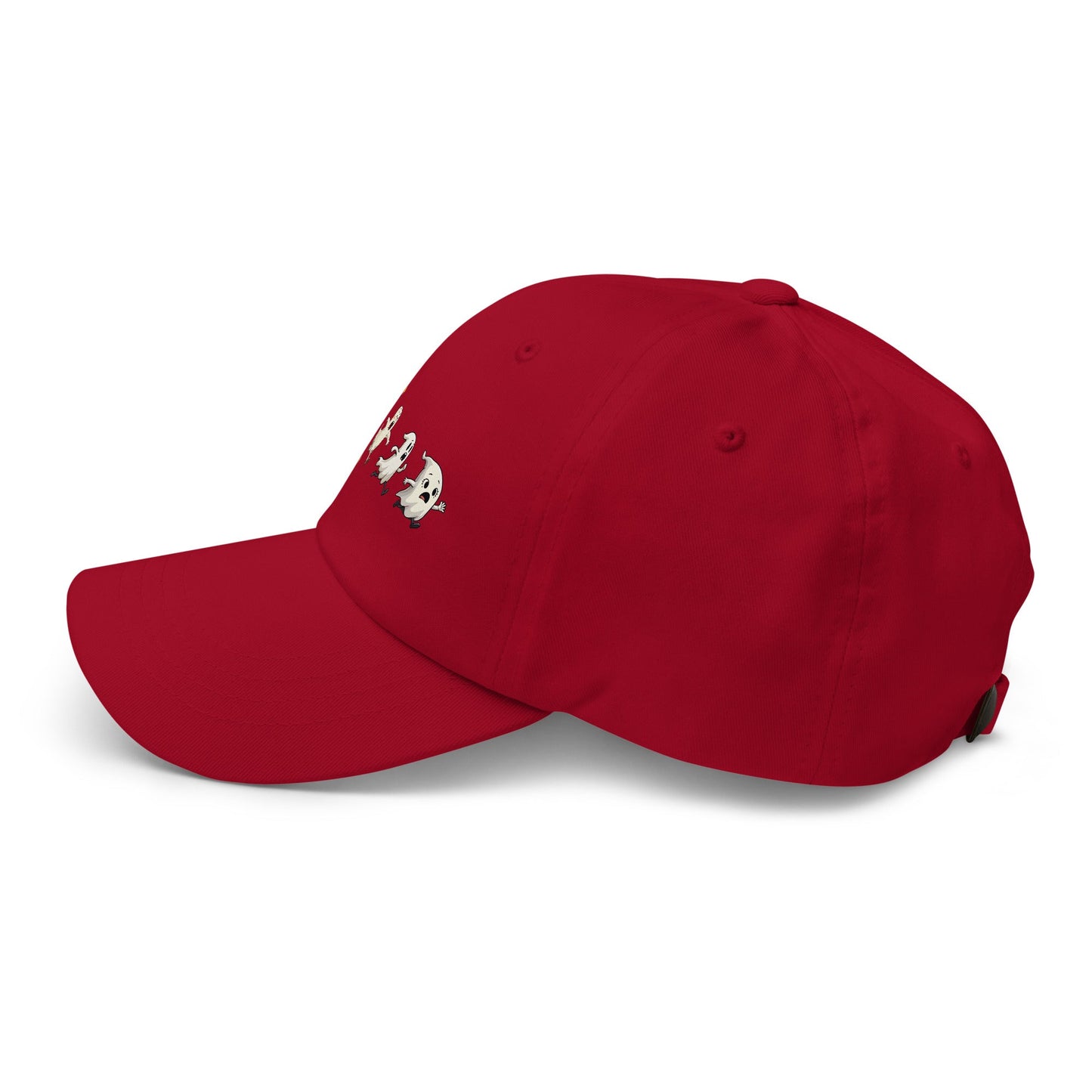 🎃 Pumpkin vs Ghosts Halloween Dad Hat 👻 - f9artist