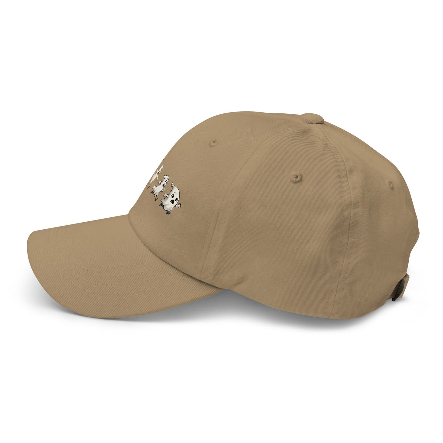 🎃 Pumpkin vs Ghosts Halloween Dad Hat 👻 - f9artist