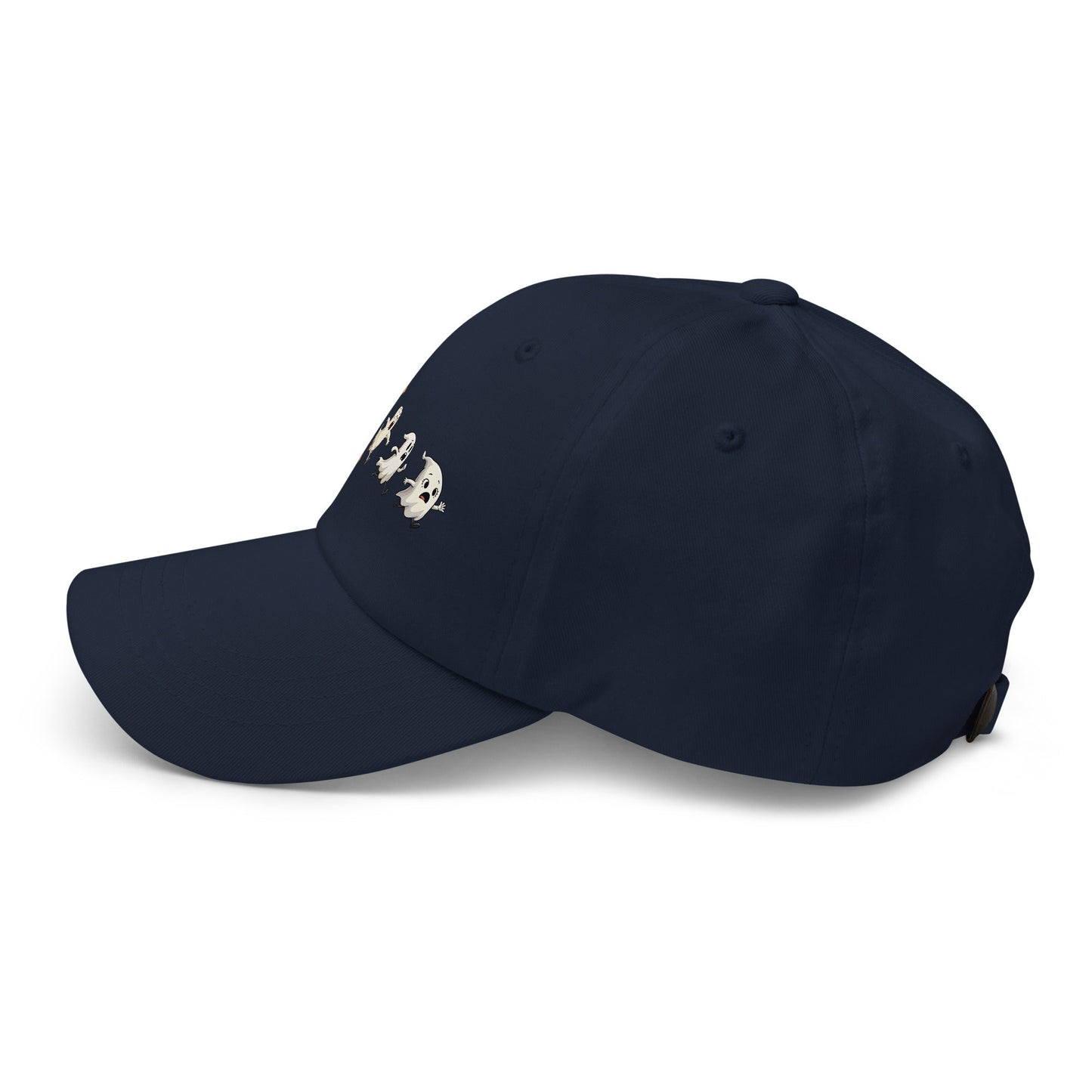 🎃 Pumpkin vs Ghosts Halloween Dad Hat 👻 - f9artist
