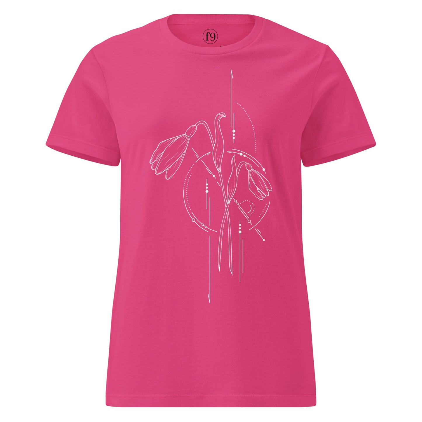 Snowdrop Women’s Basic Softstyle T-Shirt - f9artist