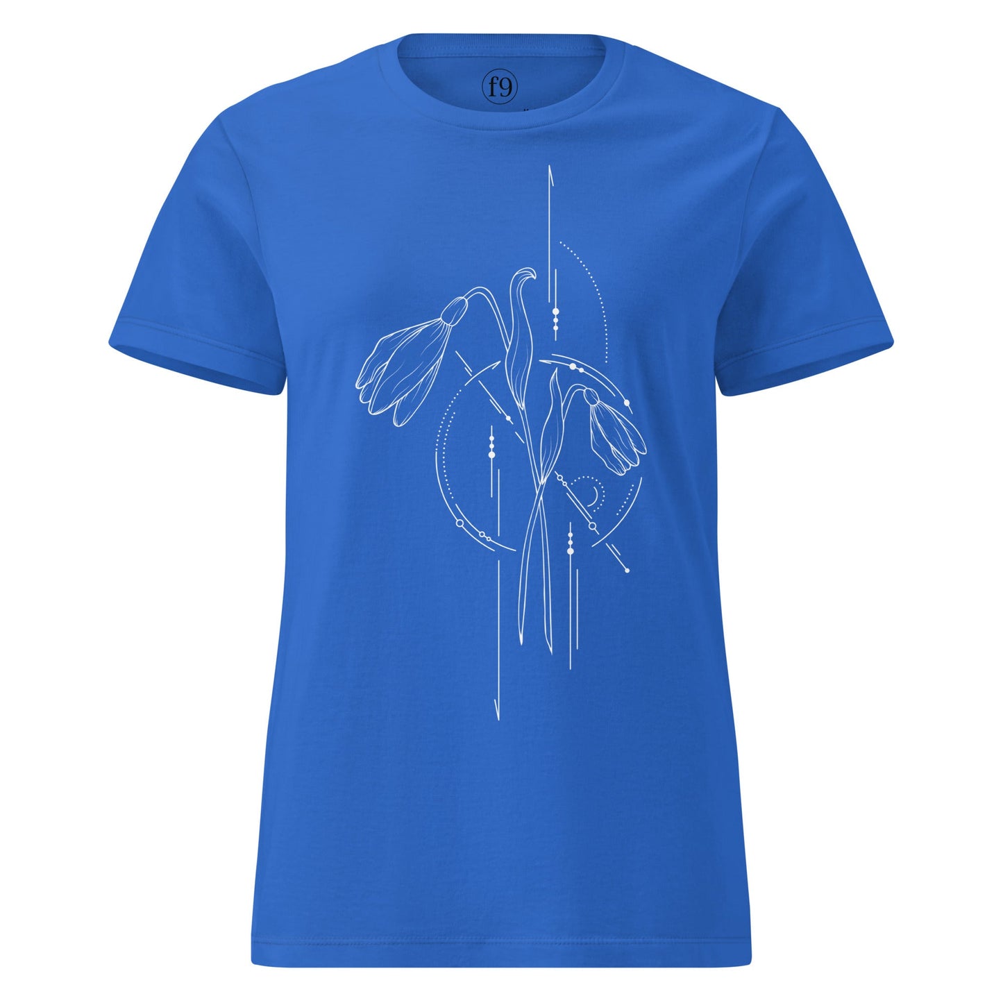 Snowdrop Women’s Basic Softstyle T-Shirt - f9artist
