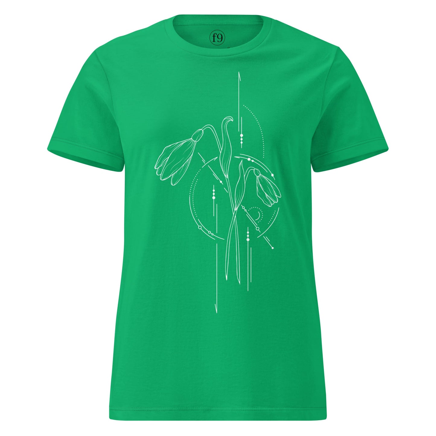Snowdrop Women’s Basic Softstyle T-Shirt - f9artist