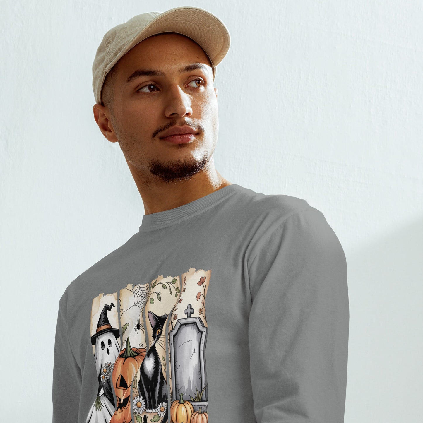 Spooky Season Halloween Long Sleeve Shirt - f9artist