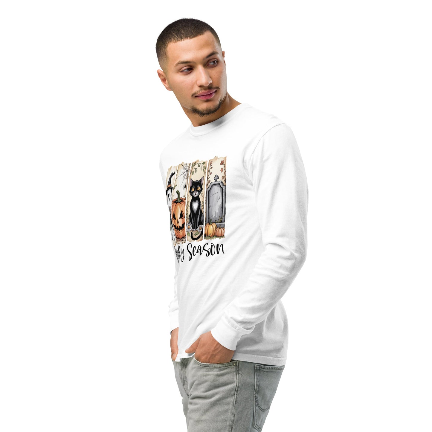 Spooky Season Halloween Long Sleeve Shirt - f9artist