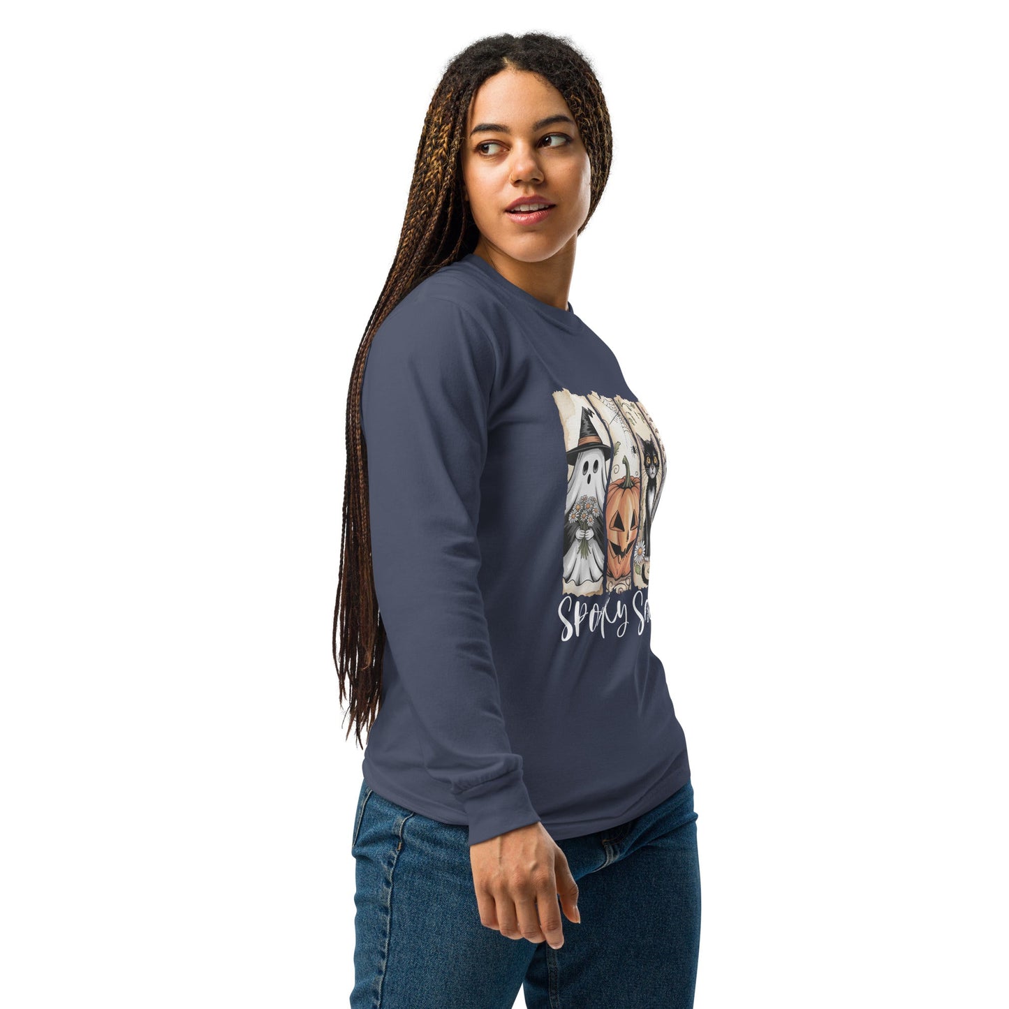 Spooky Season Halloween Long Sleeve Shirt - f9artist