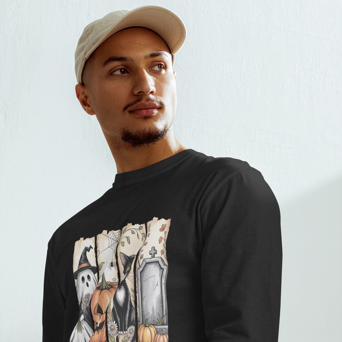 Spooky Season Halloween Long Sleeve Shirt - f9artist