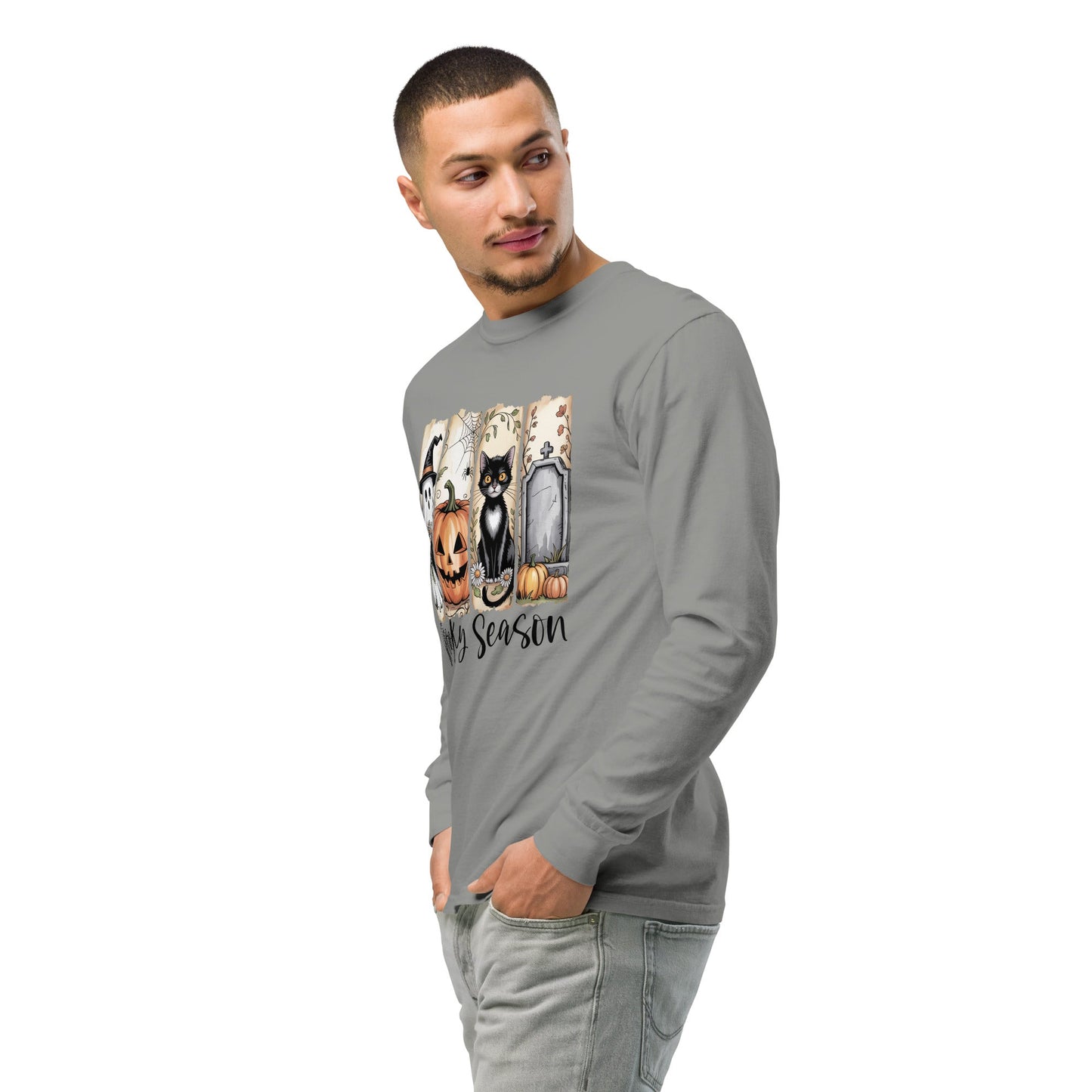 Spooky Season Halloween Long Sleeve Shirt - f9artist