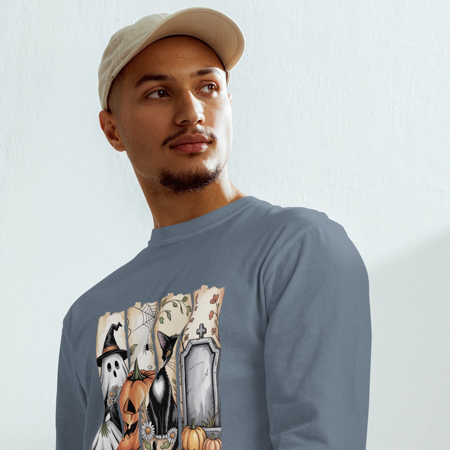 Spooky Season Halloween Long Sleeve Shirt - f9artist