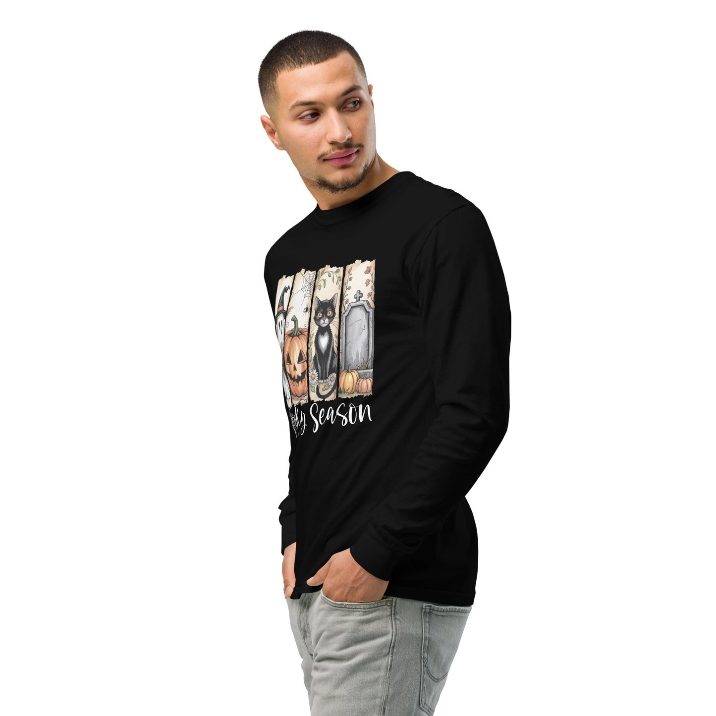 Spooky Season Halloween Long Sleeve Shirt - f9artist
