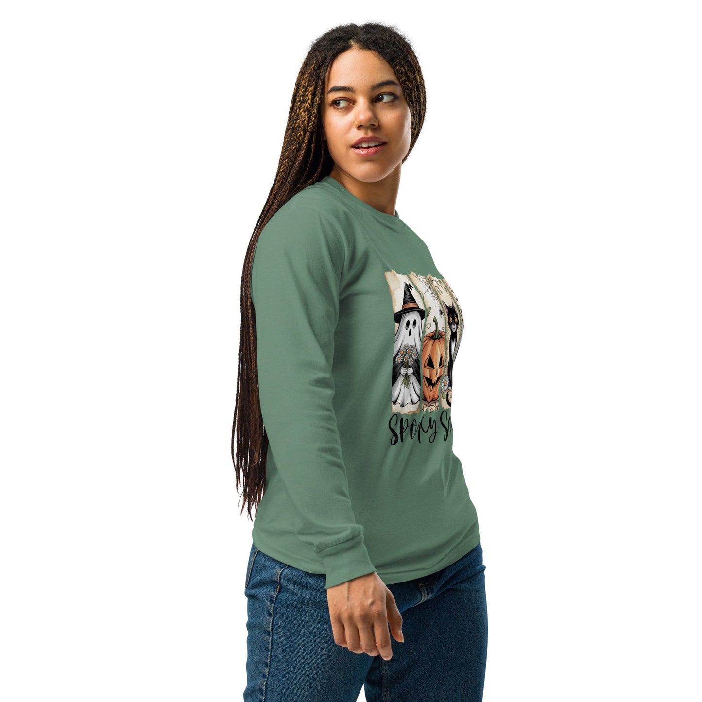 Spooky Season Halloween Long Sleeve Shirt - f9artist