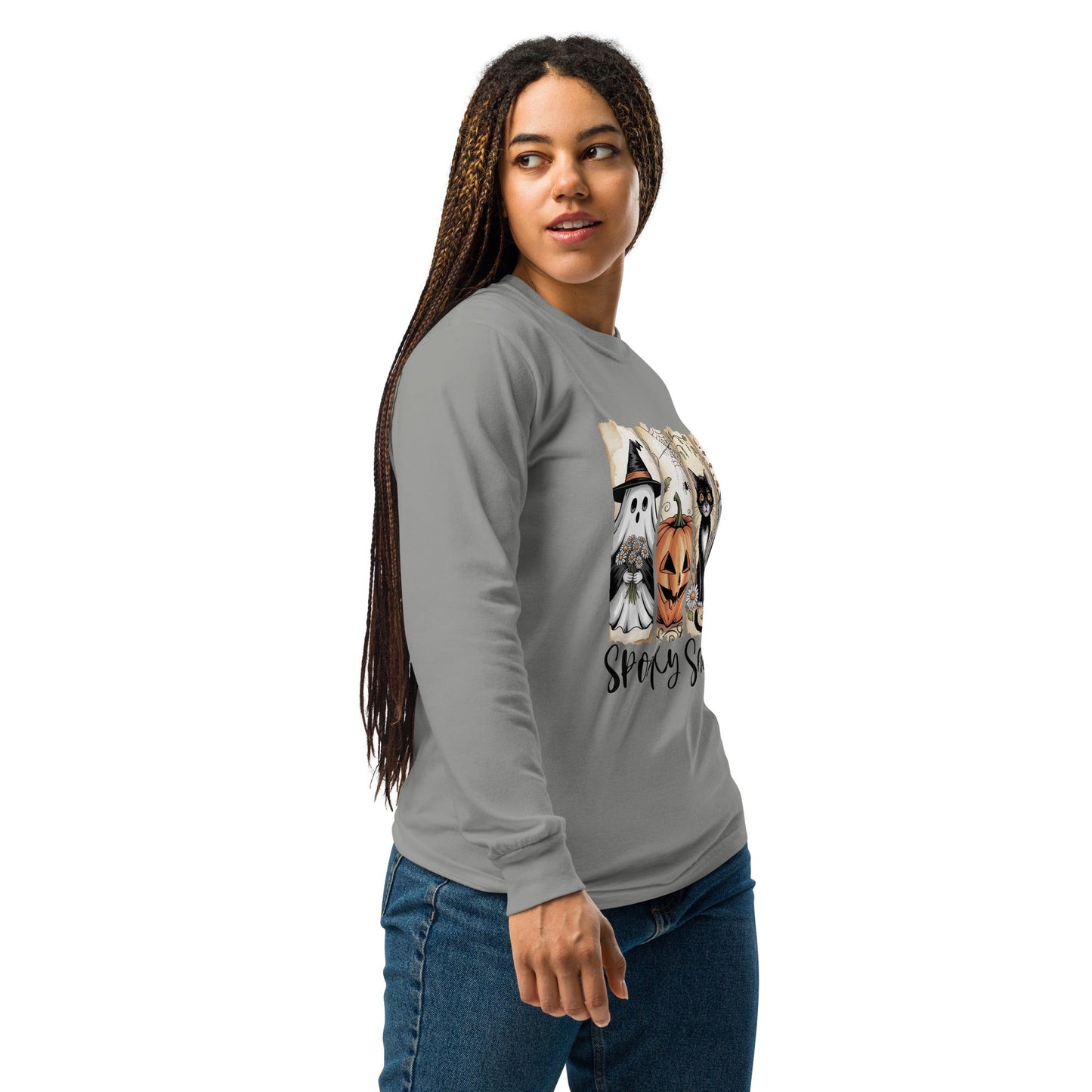 Spooky Season Halloween Long Sleeve Shirt - f9artist
