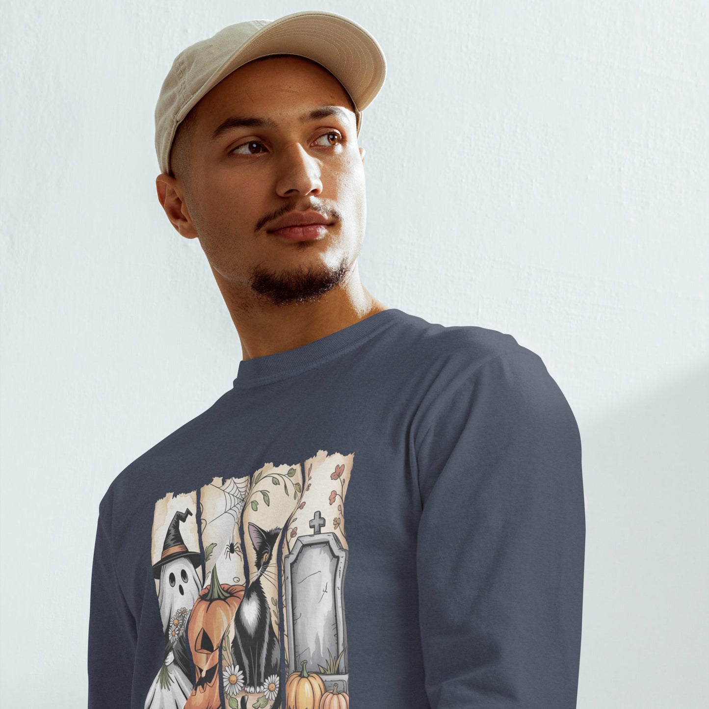 Spooky Season Halloween Long Sleeve Shirt - f9artist
