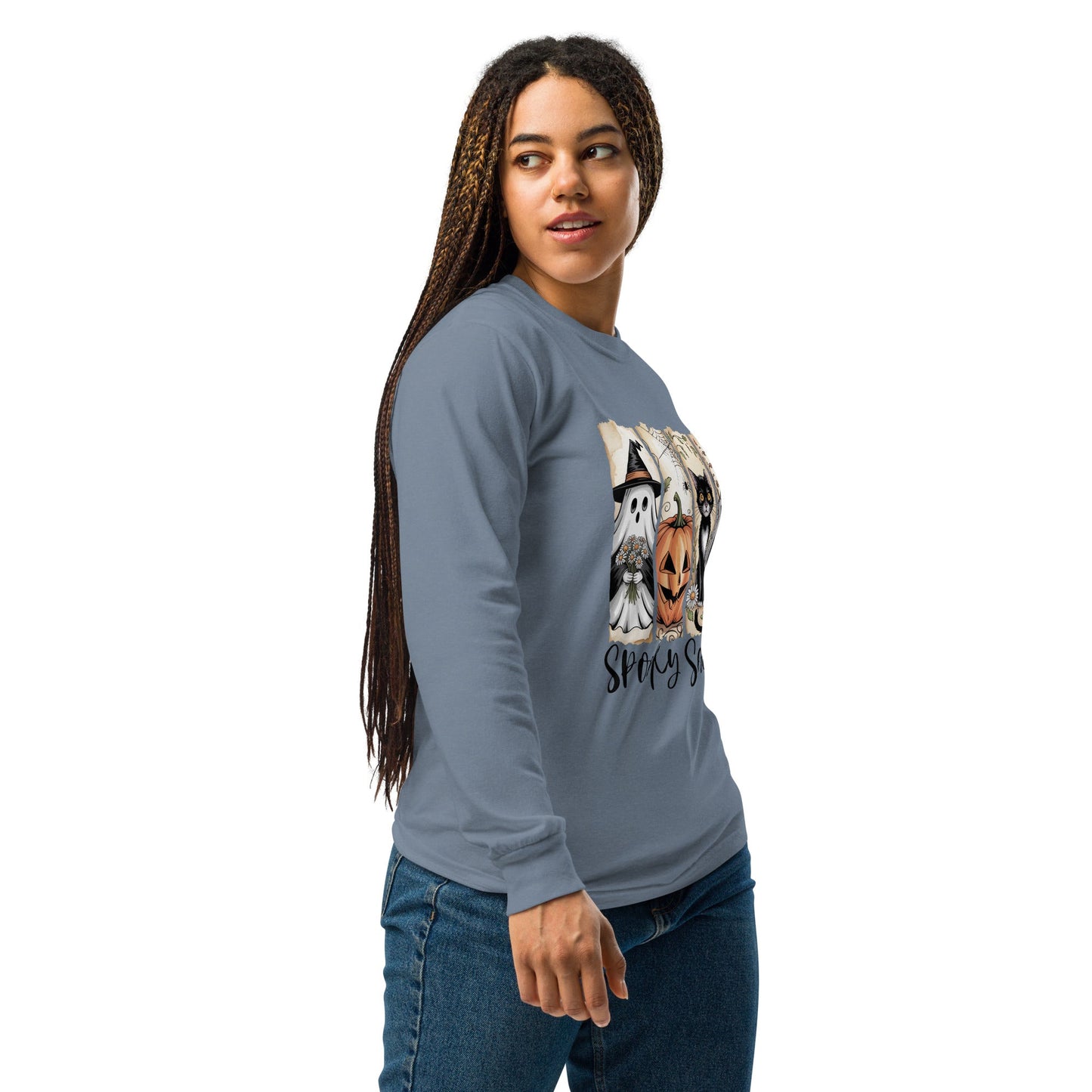 Spooky Season Halloween Long Sleeve Shirt - f9artist