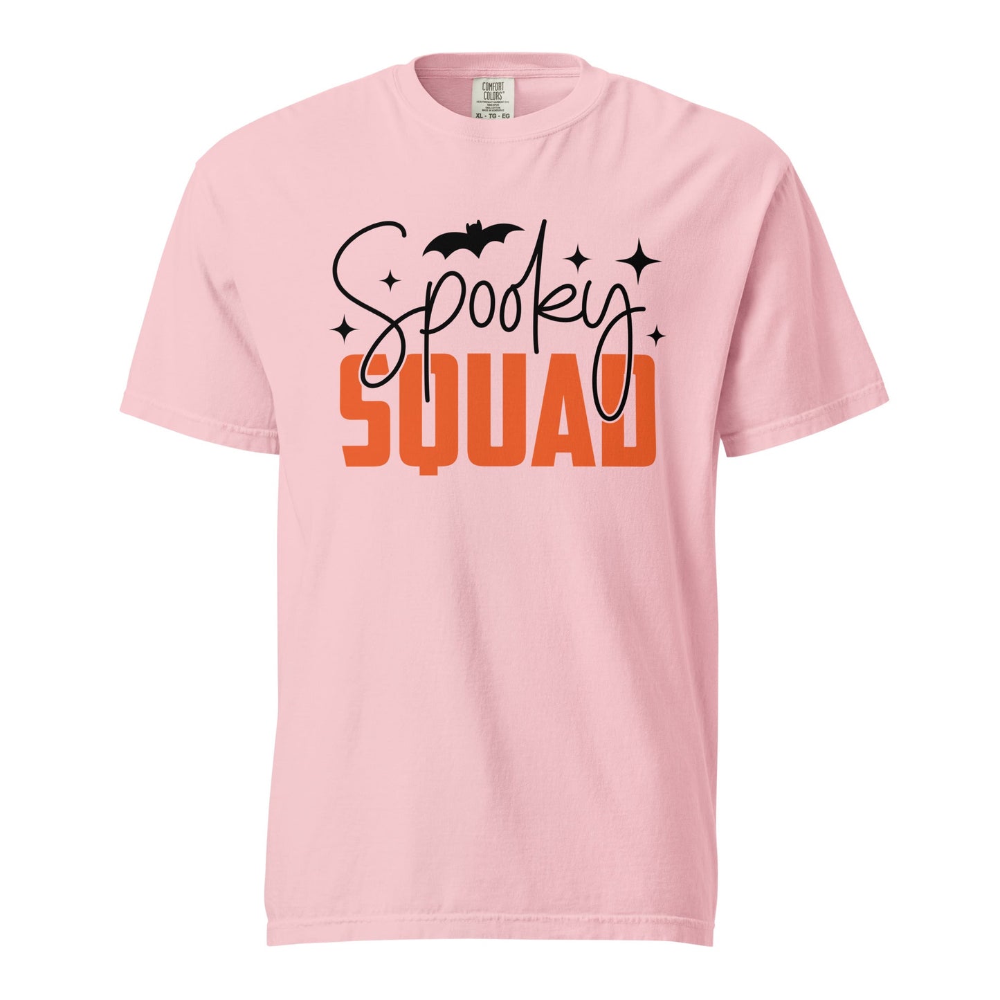Spooky Squad Halloween Unisex T-Shirt | Matching Ghost Graphic Tee for October Parties - f9artist