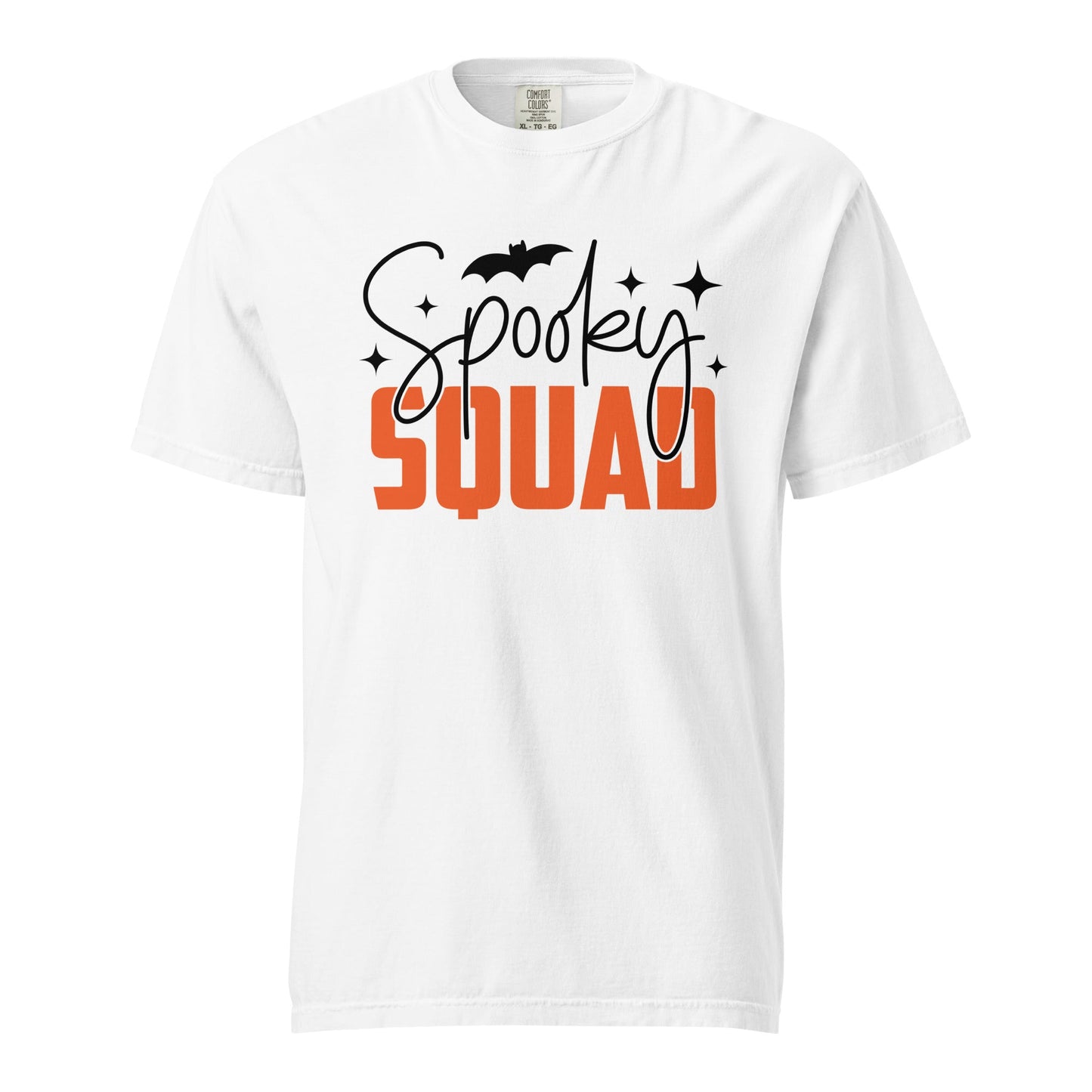 Spooky Squad Halloween Unisex T-Shirt | Matching Ghost Graphic Tee for October Parties - f9artist