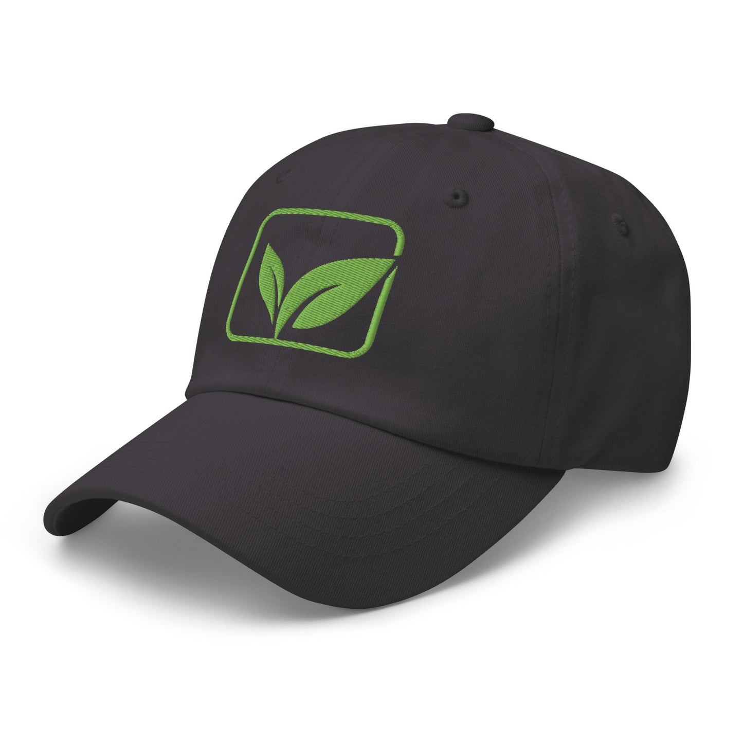 Stay Grounded ⏐ Embroidered Leaf Classic Dad Hat - f9artist
