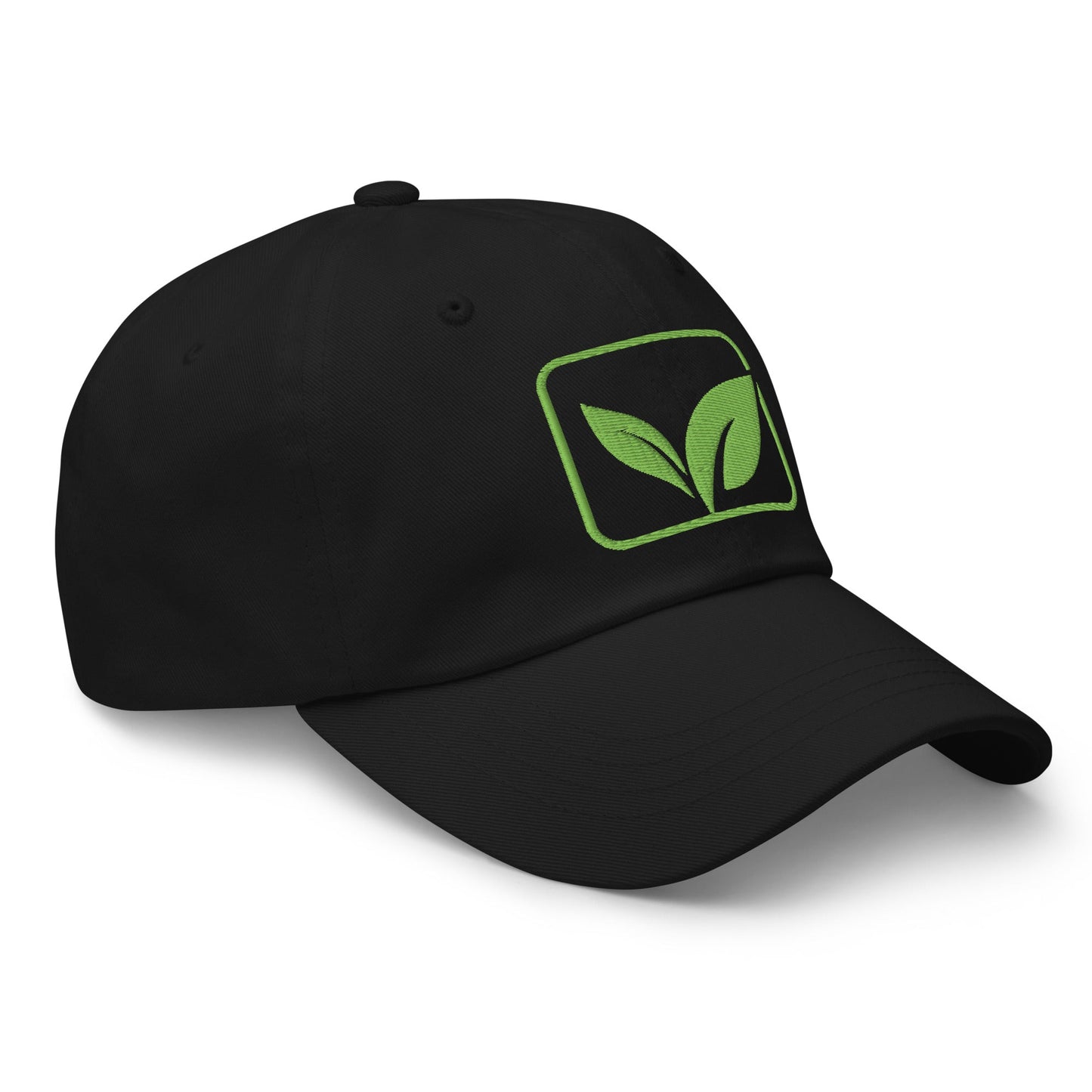 Stay Grounded ⏐ Embroidered Leaf Classic Dad Hat - f9artist