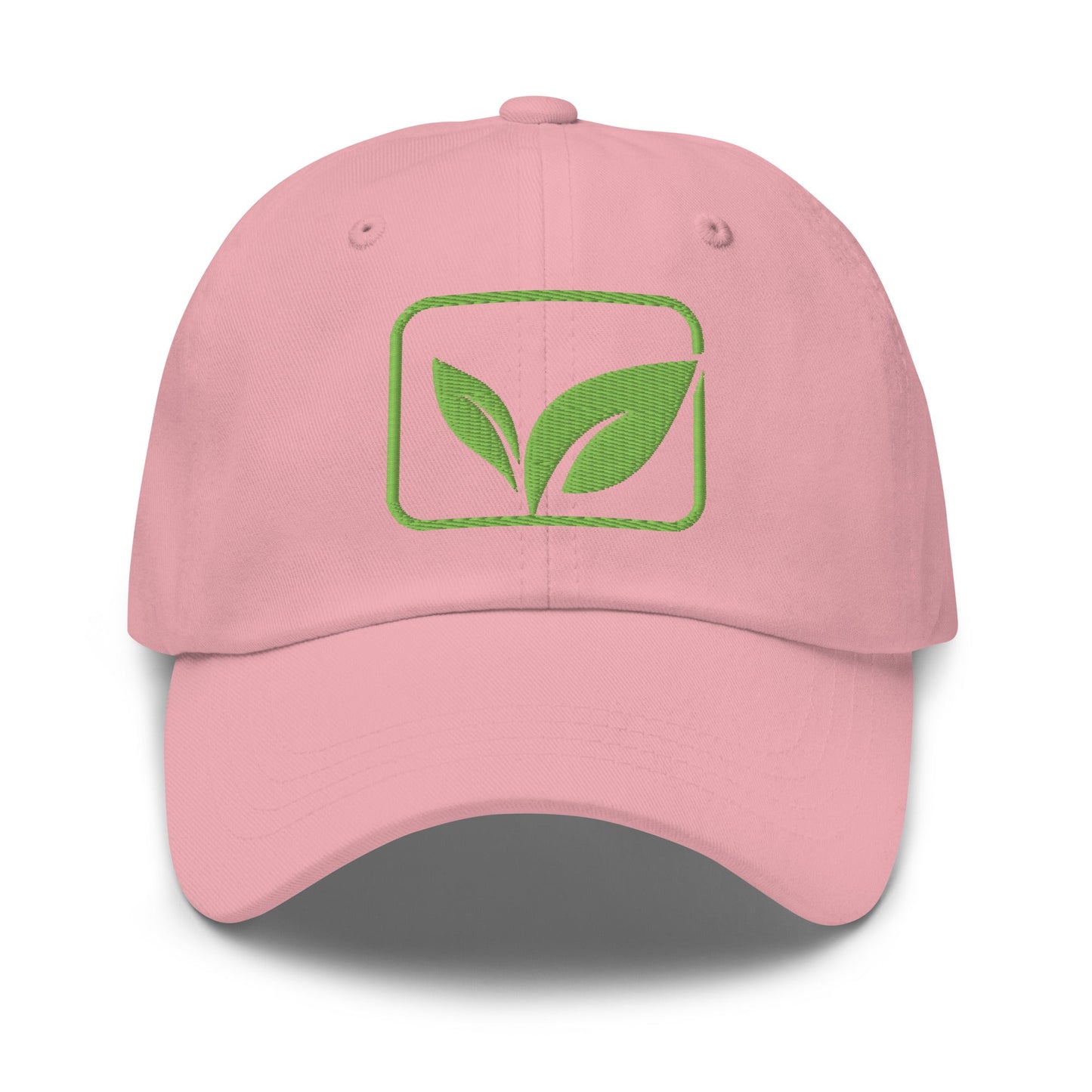 Stay Grounded ⏐ Embroidered Leaf Classic Dad Hat - f9artist