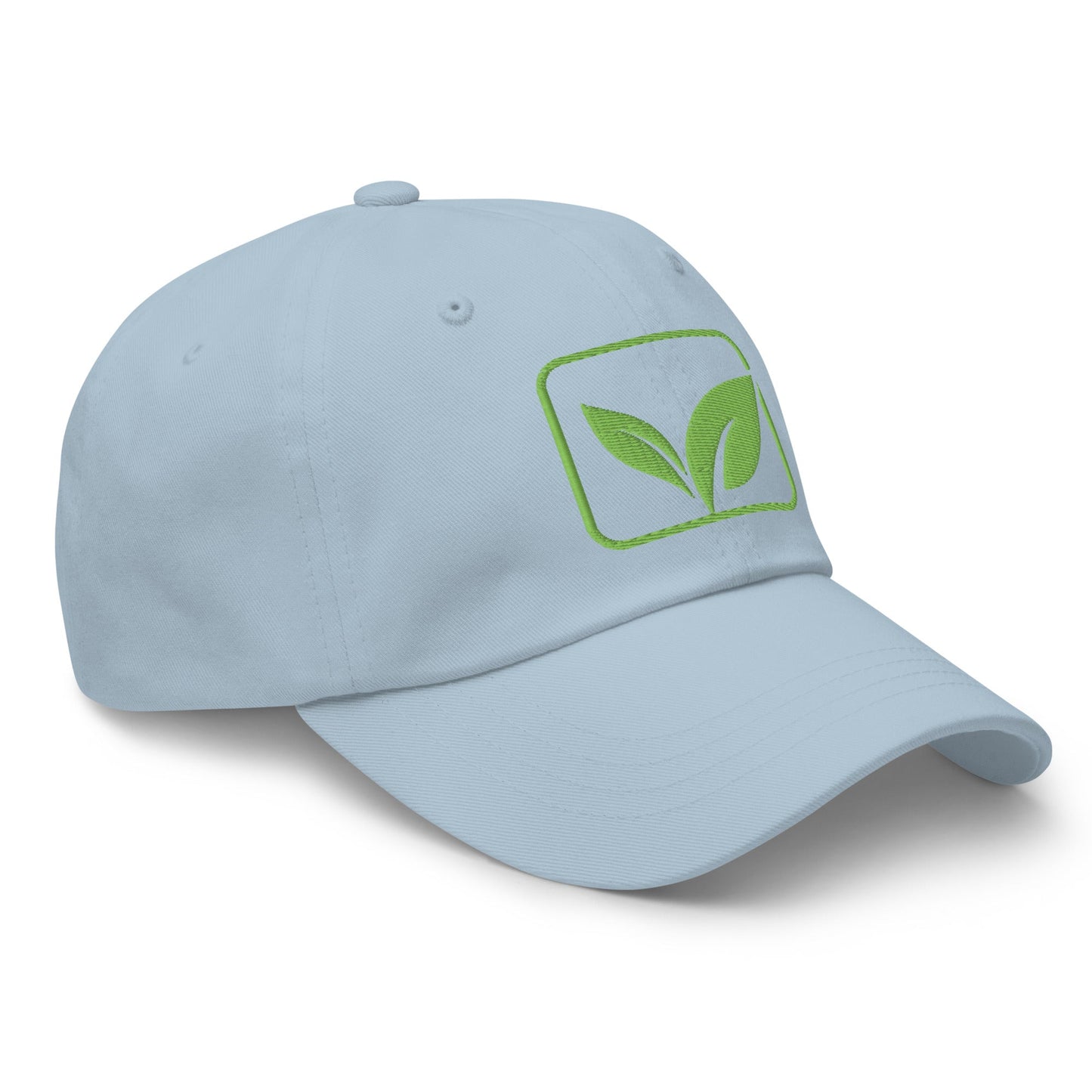 Stay Grounded ⏐ Embroidered Leaf Classic Dad Hat - f9artist