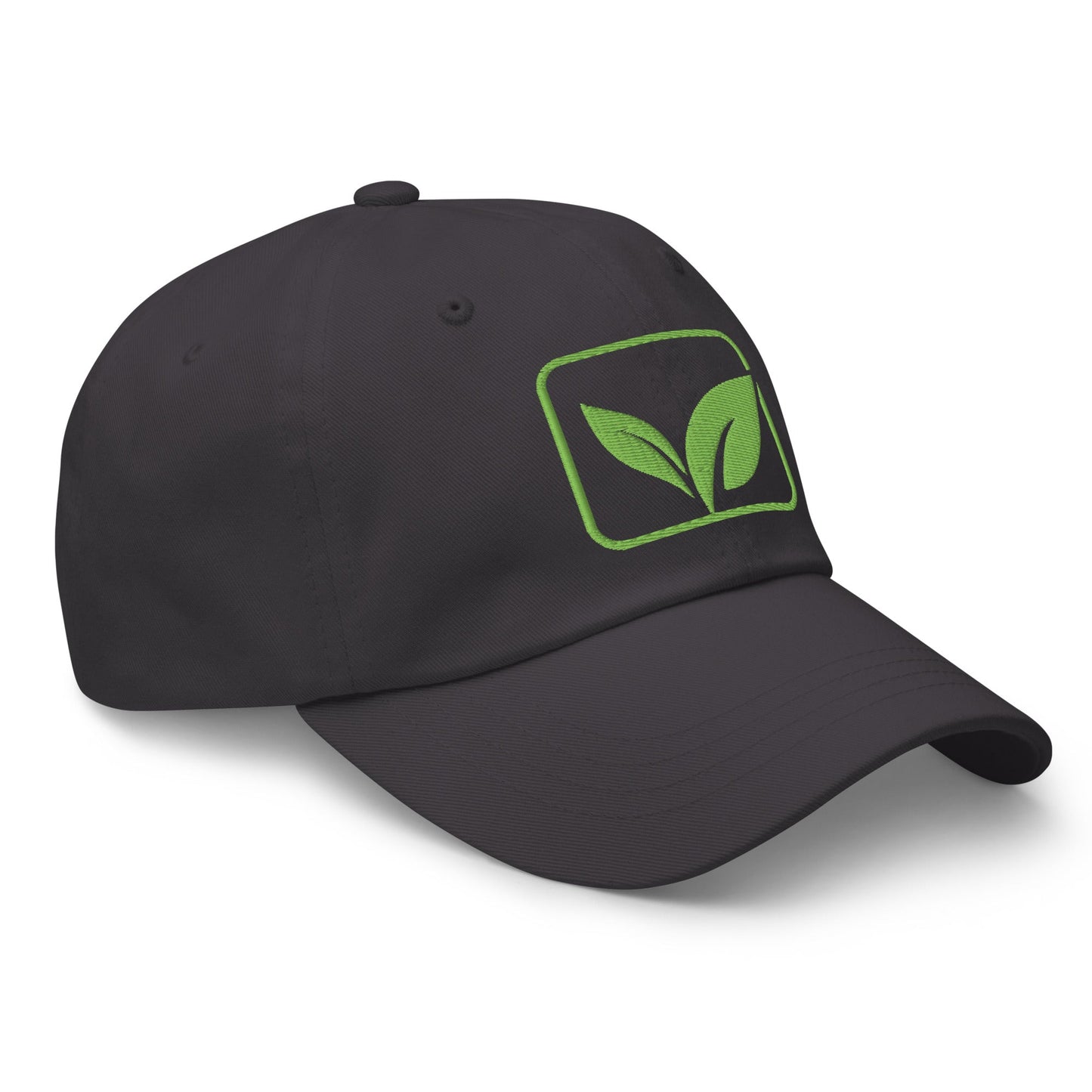 Stay Grounded ⏐ Embroidered Leaf Classic Dad Hat - f9artist