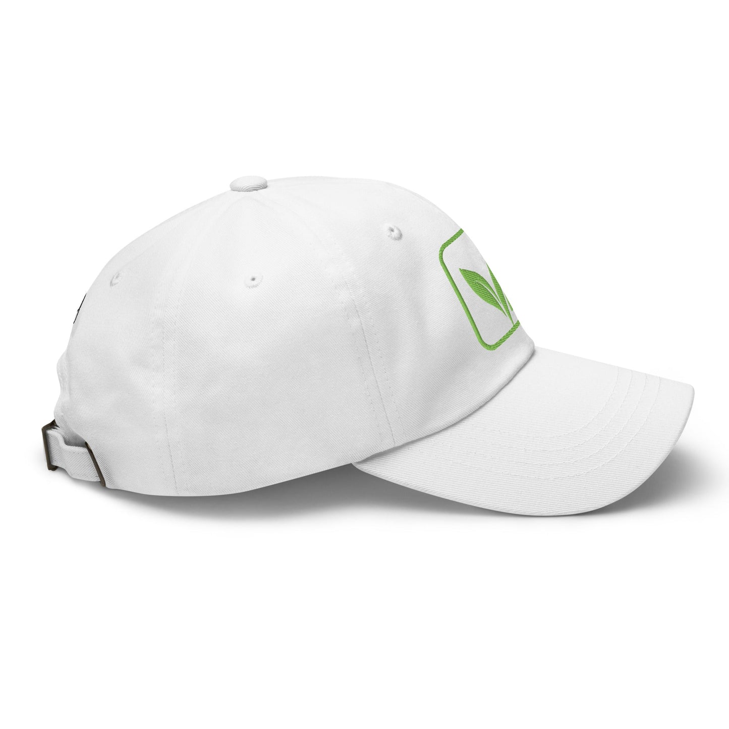 Stay Grounded ⏐ Embroidered Leaf Classic Dad Hat - f9artist