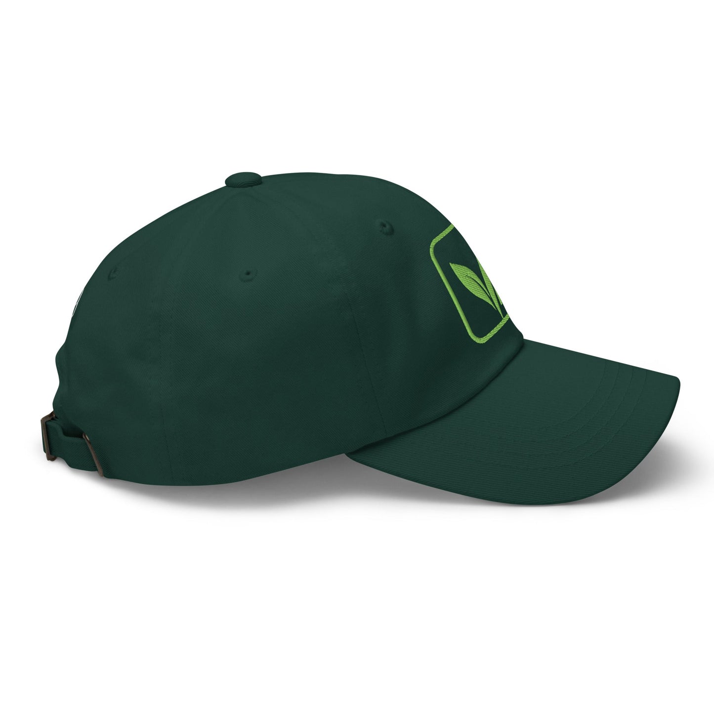 Stay Grounded ⏐ Embroidered Leaf Classic Dad Hat - f9artist