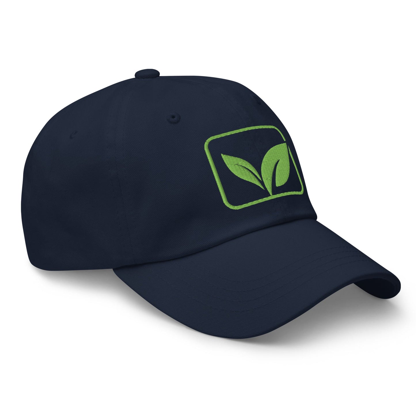 Stay Grounded ⏐ Embroidered Leaf Classic Dad Hat - f9artist