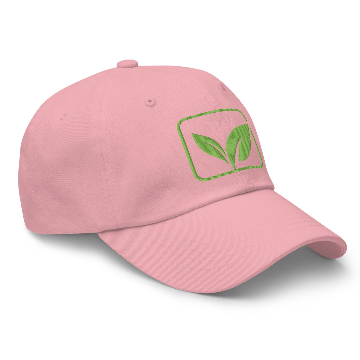 Stay Grounded ⏐ Embroidered Leaf Classic Dad Hat - f9artist