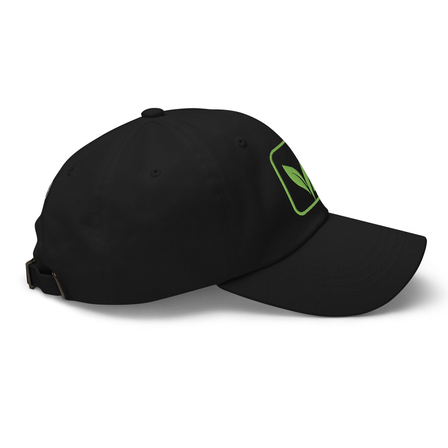 Stay Grounded ⏐ Embroidered Leaf Classic Dad Hat - f9artist