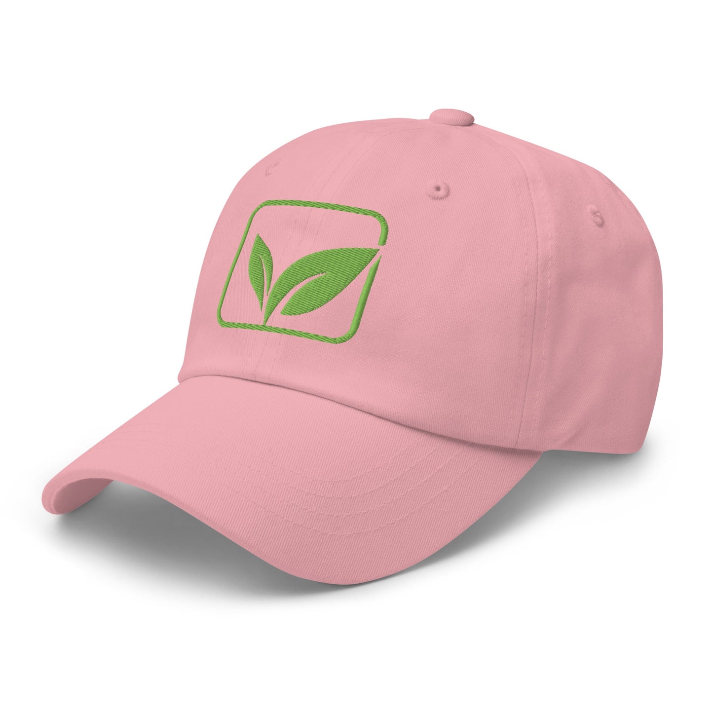 Stay Grounded ⏐ Embroidered Leaf Classic Dad Hat - f9artist