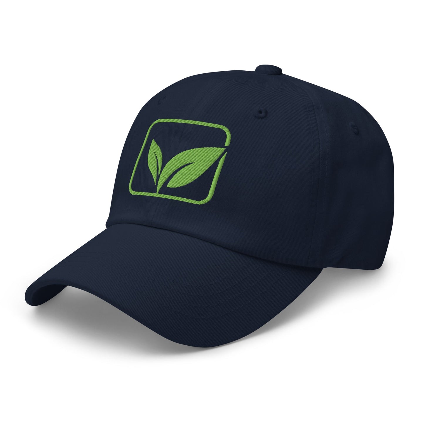 Stay Grounded ⏐ Embroidered Leaf Classic Dad Hat - f9artist