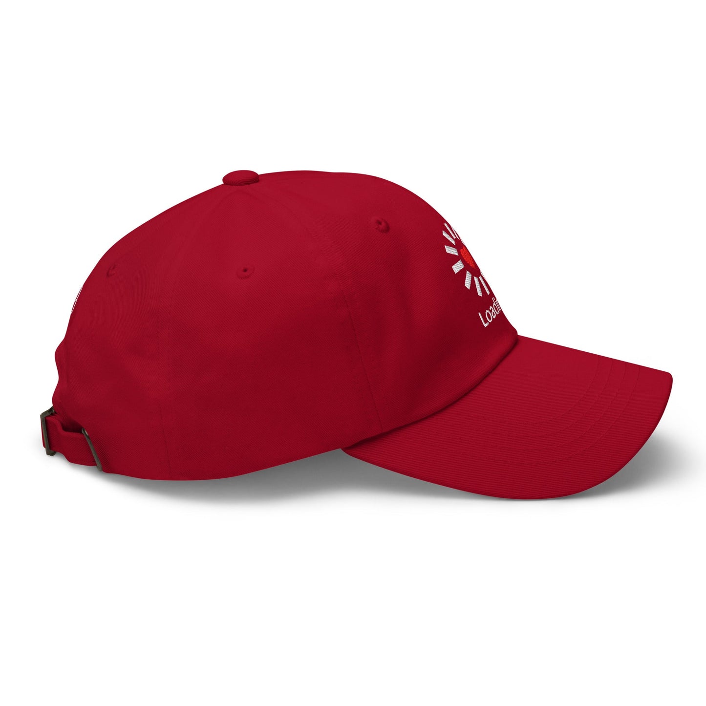 Still Loading… Love Inside ⏐ Minimal Heart Embroidered Classic DadHat - f9artist
