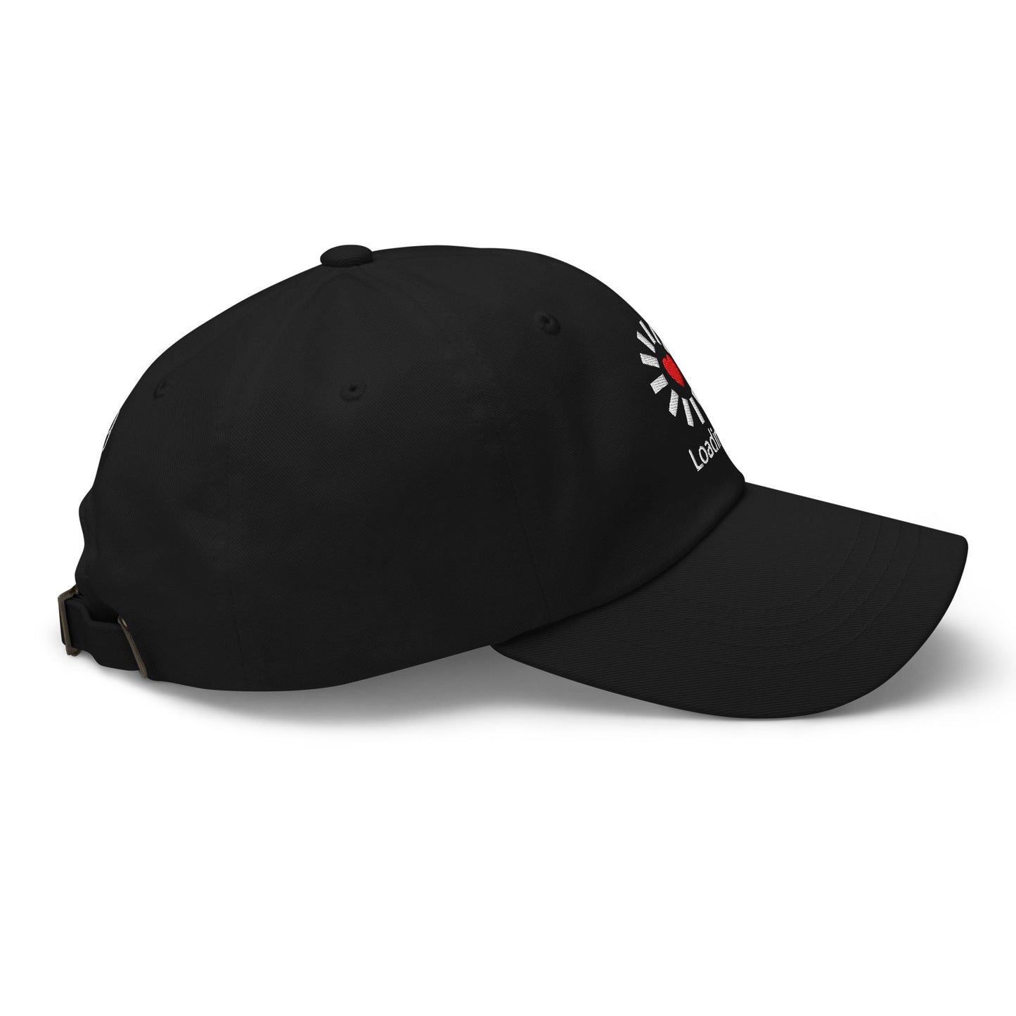 Still Loading… Love Inside ⏐ Minimal Heart Embroidered Classic DadHat - f9artist