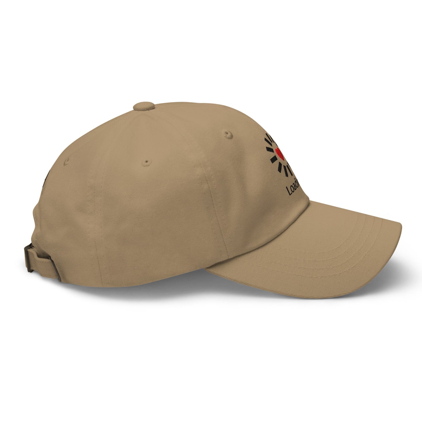 Still Loading… Love Inside ⏐ Minimal Heart Embroidered Classic DadHat - f9artist