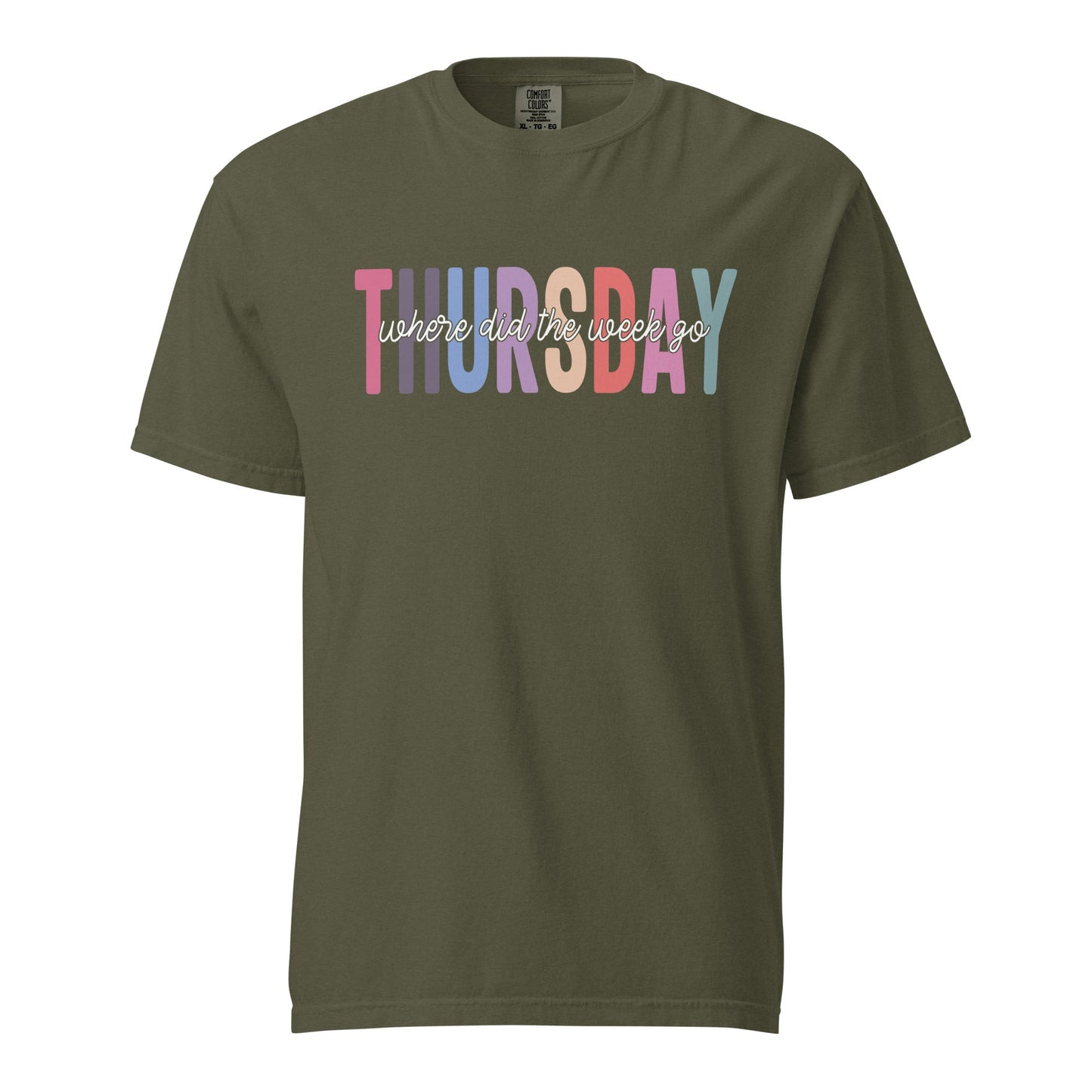 Thursday Wear T-Shirt – Funny “Where Did The Week Go” Unisex Tee