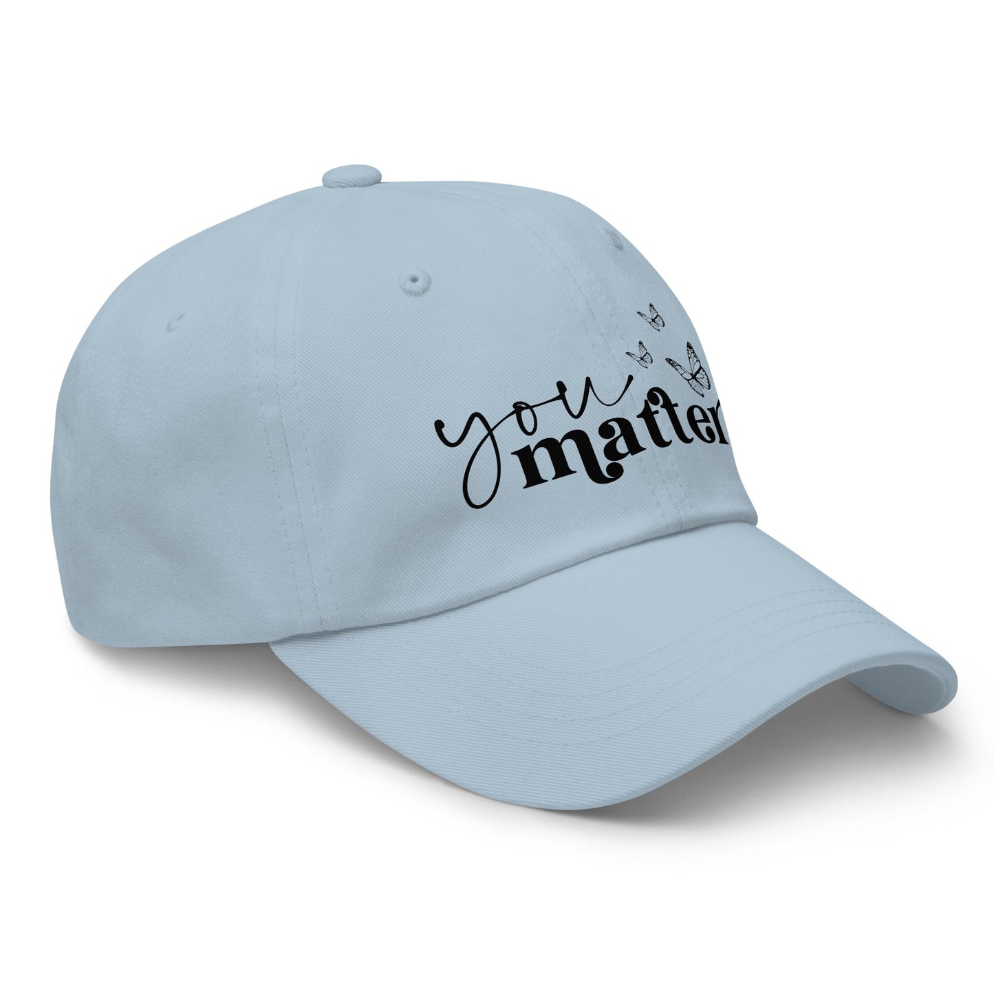 You Matter Classic Dad Hat – Adjustable Cotton Twill Cap f9artist