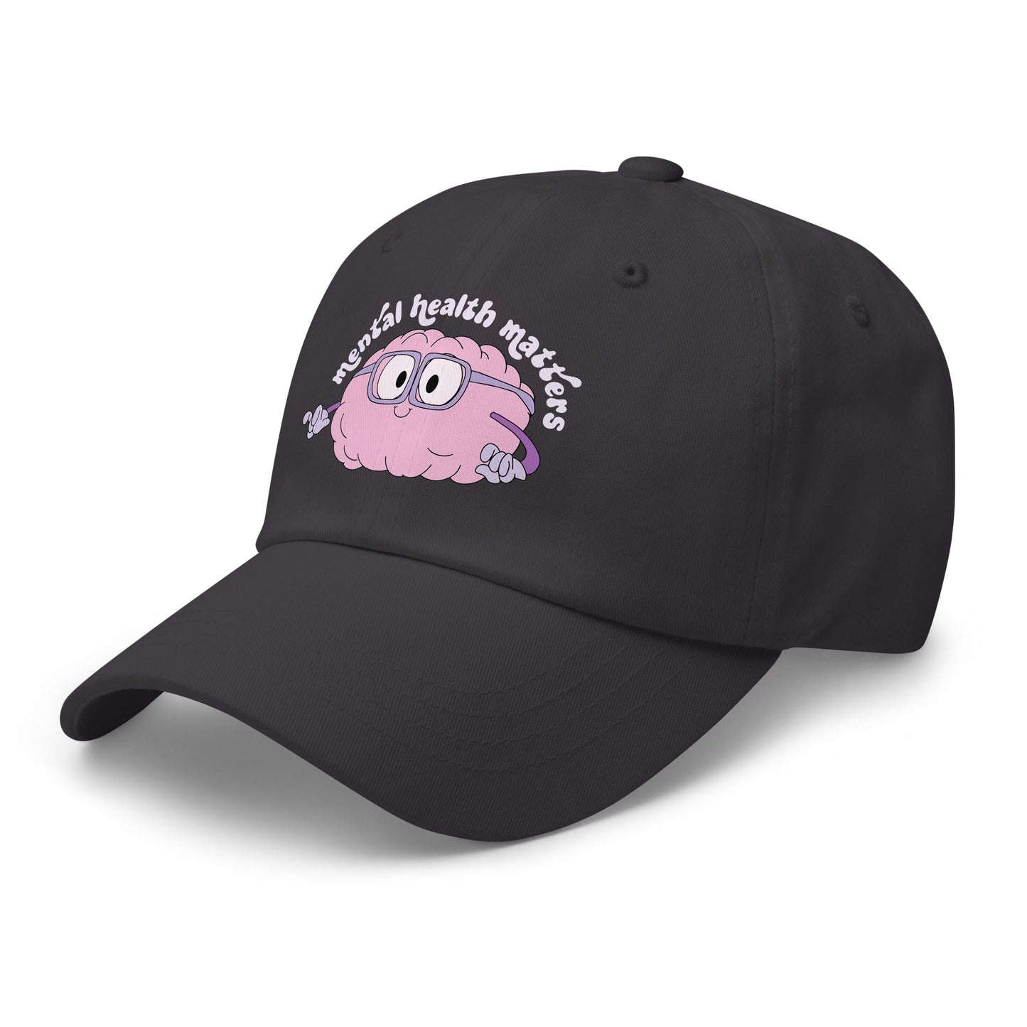 Your Mental Health Matters Classic Dad Hat – Cotton Twill Cap f9artist