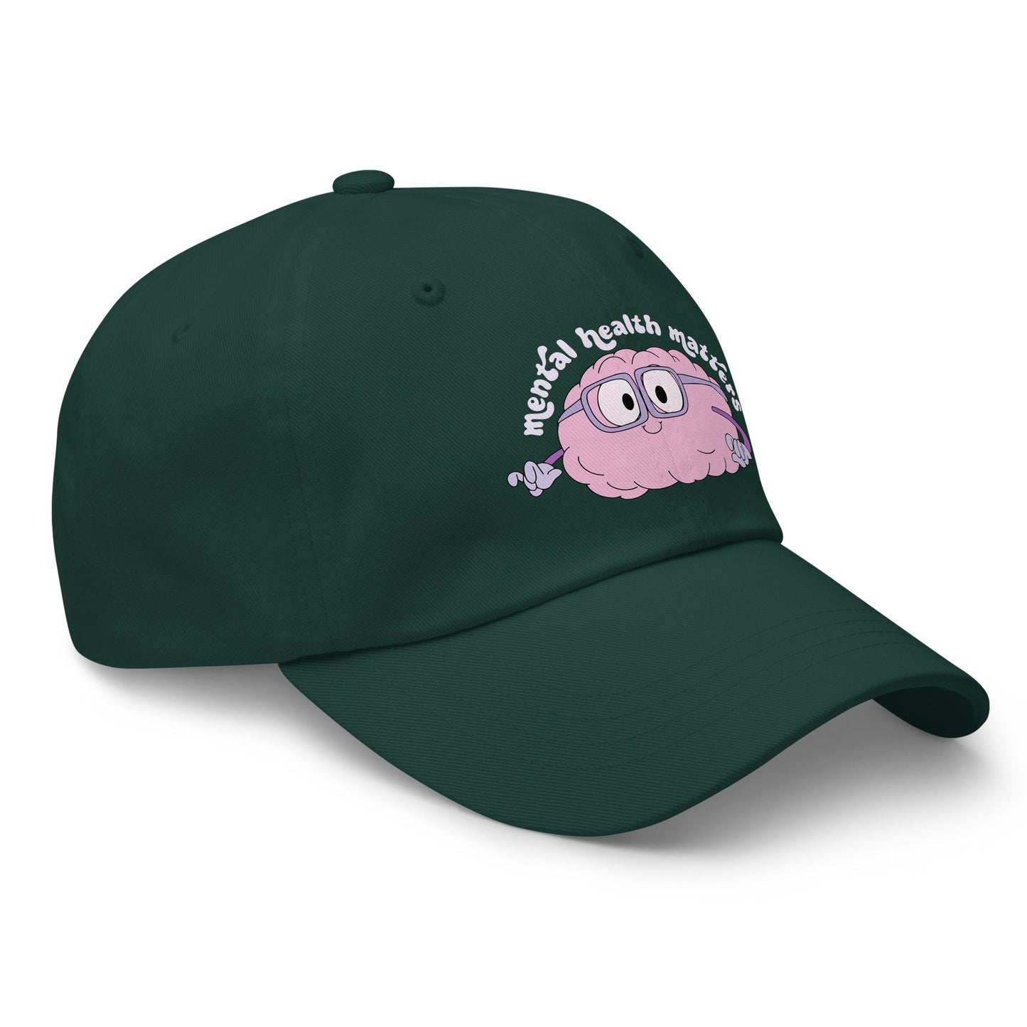 Your Mental Health Matters Classic Dad Hat – Cotton Twill Cap f9artist