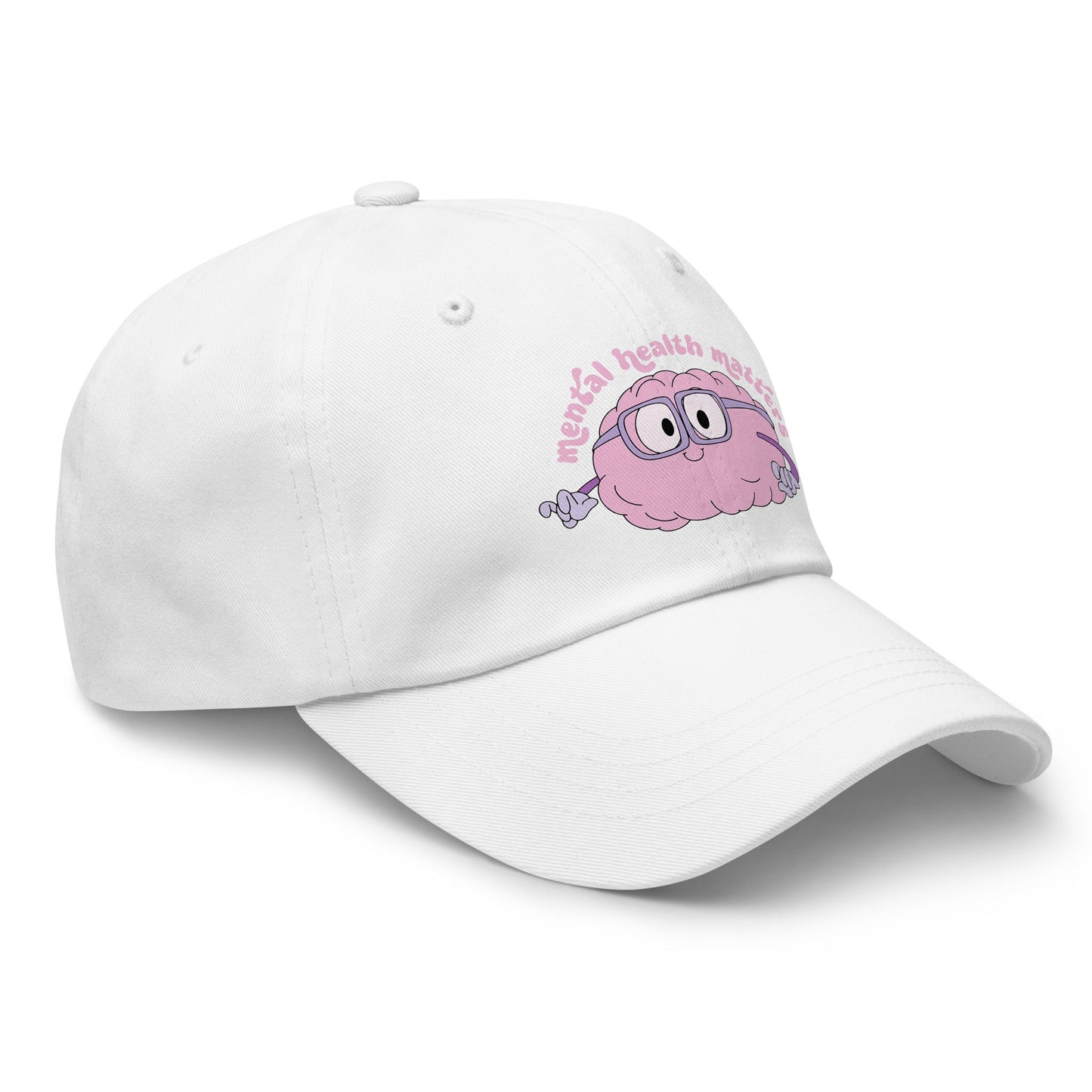 Your Mental Health Matters Classic Dad Hat – Cotton Twill Cap f9artist