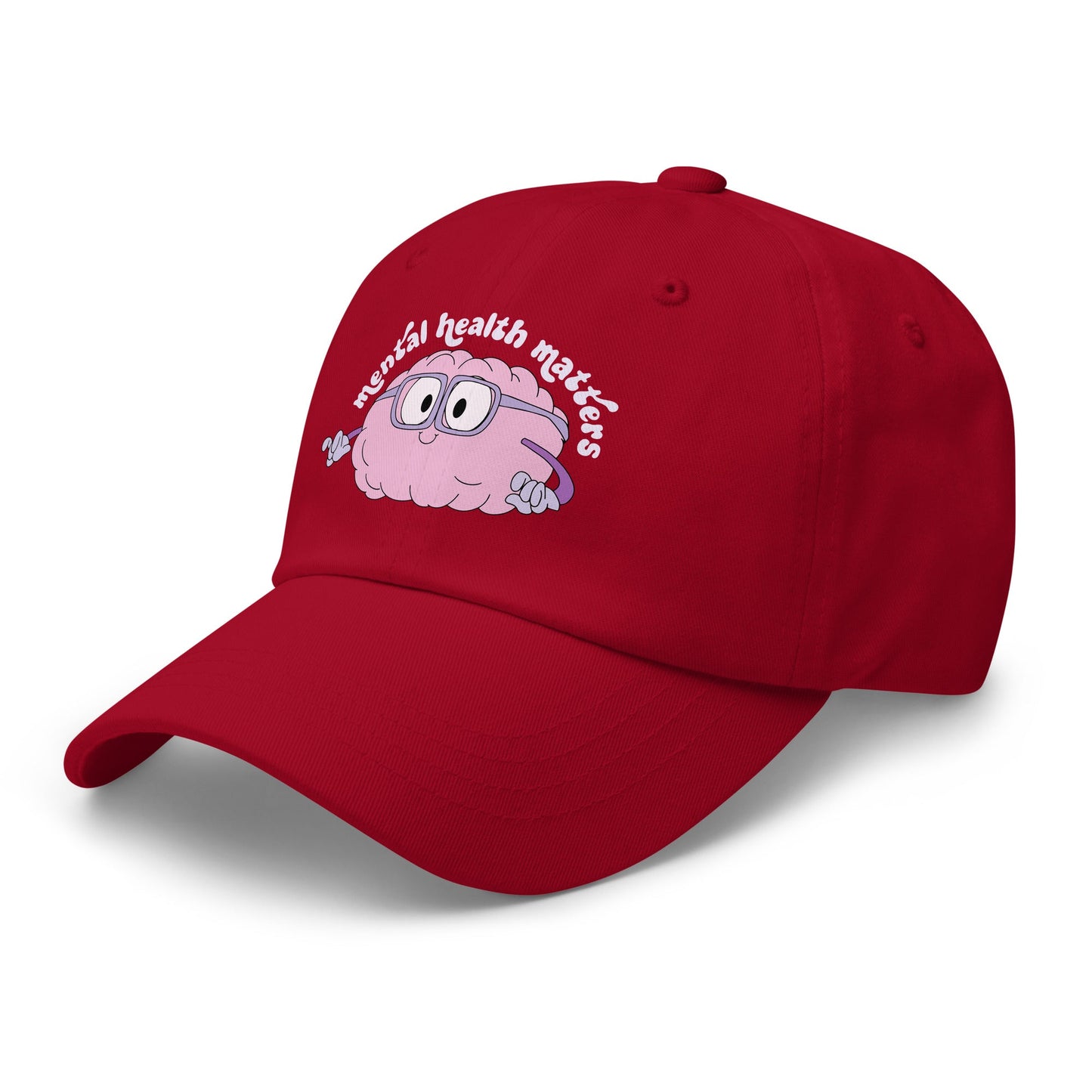 Your Mental Health Matters Classic Dad Hat – Cotton Twill Cap f9artist