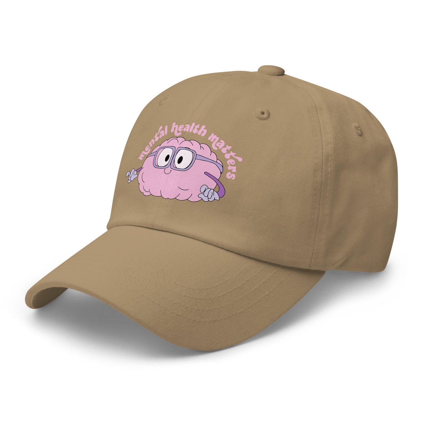 Your Mental Health Matters Classic Dad Hat – Cotton Twill Cap f9artist