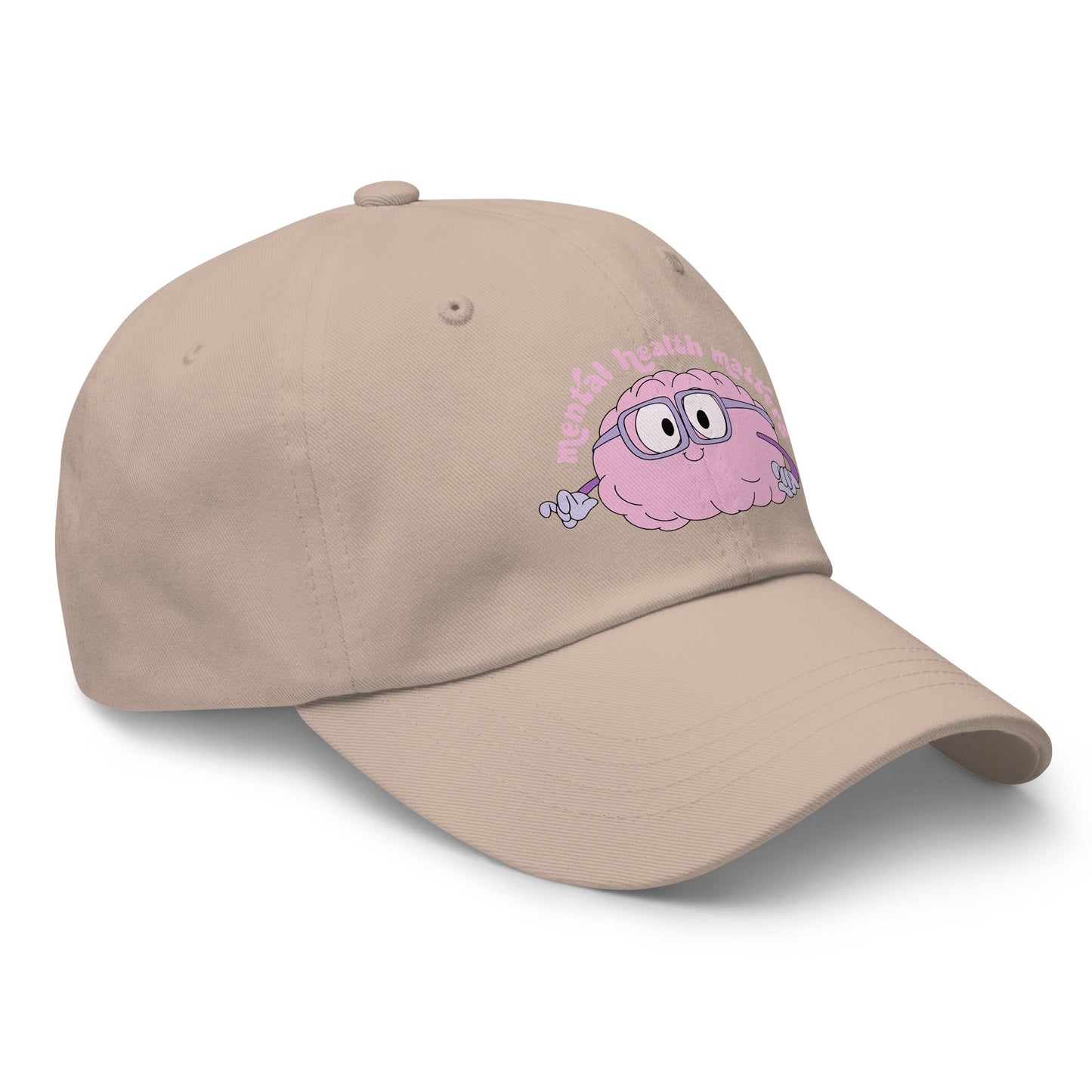Your Mental Health Matters Classic Dad Hat – Cotton Twill Cap f9artist