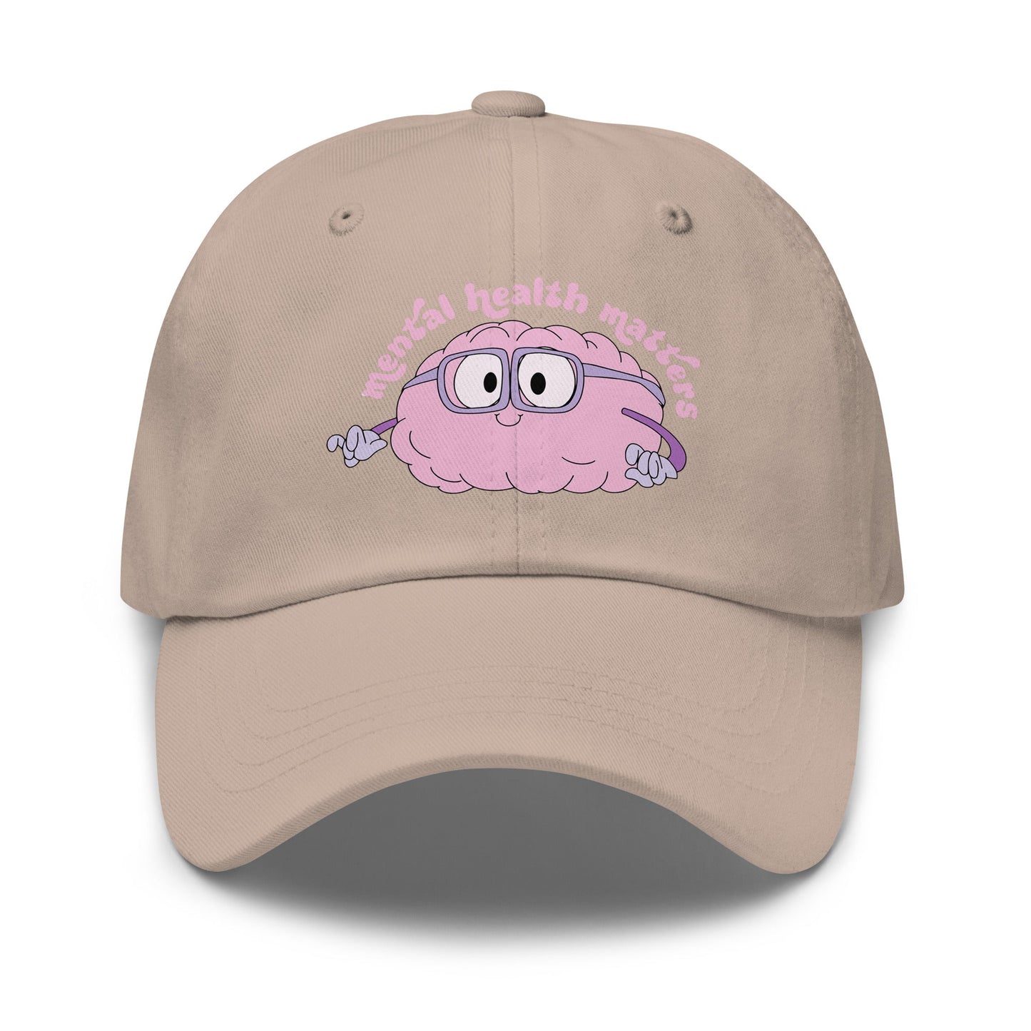 Your Mental Health Matters Classic Dad Hat – Cotton Twill Cap f9artist