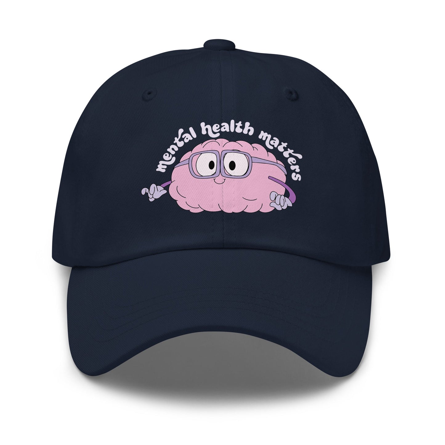 Your Mental Health Matters Classic Dad Hat – Cotton Twill Cap f9artist