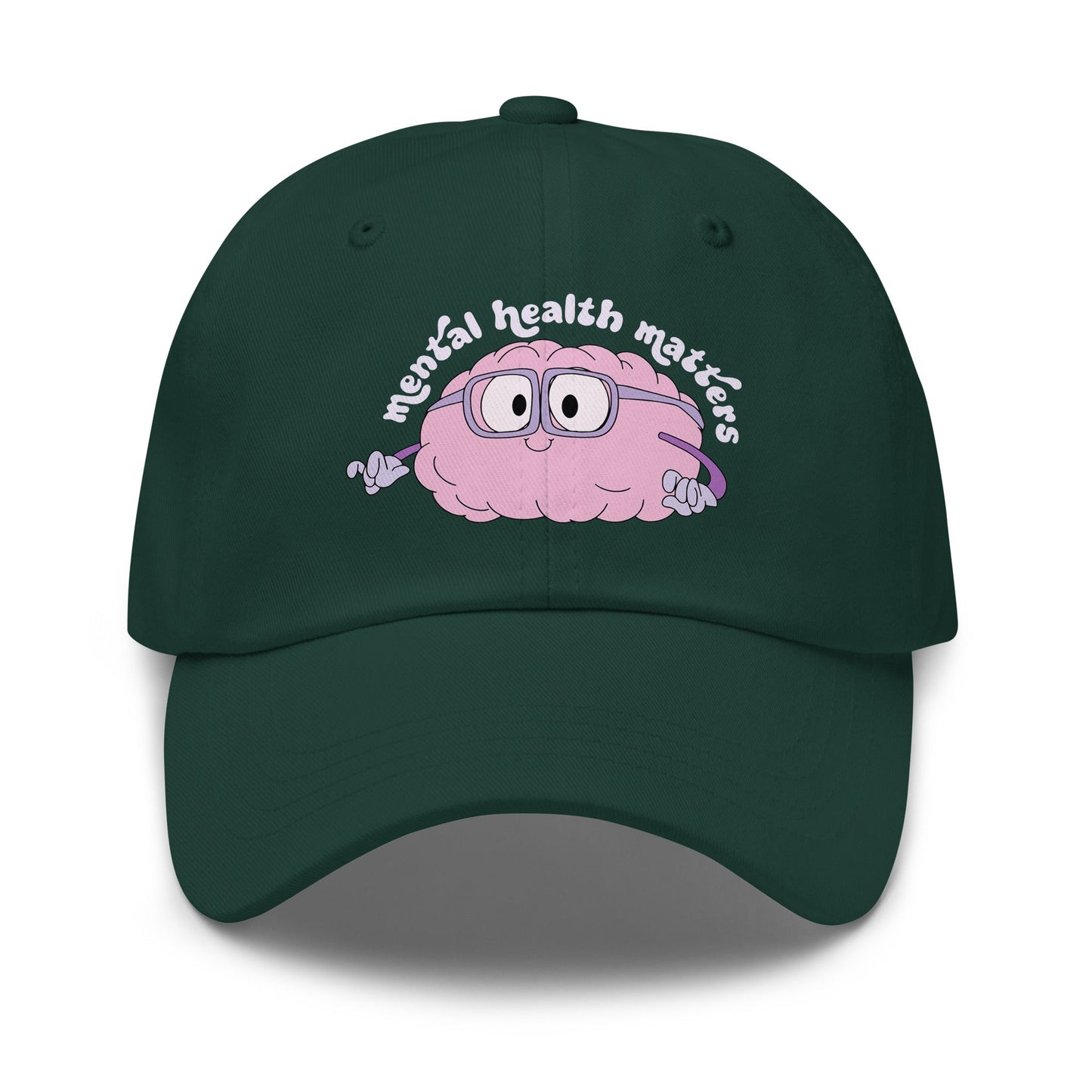 Your Mental Health Matters Classic Dad Hat – Cotton Twill Cap f9artist