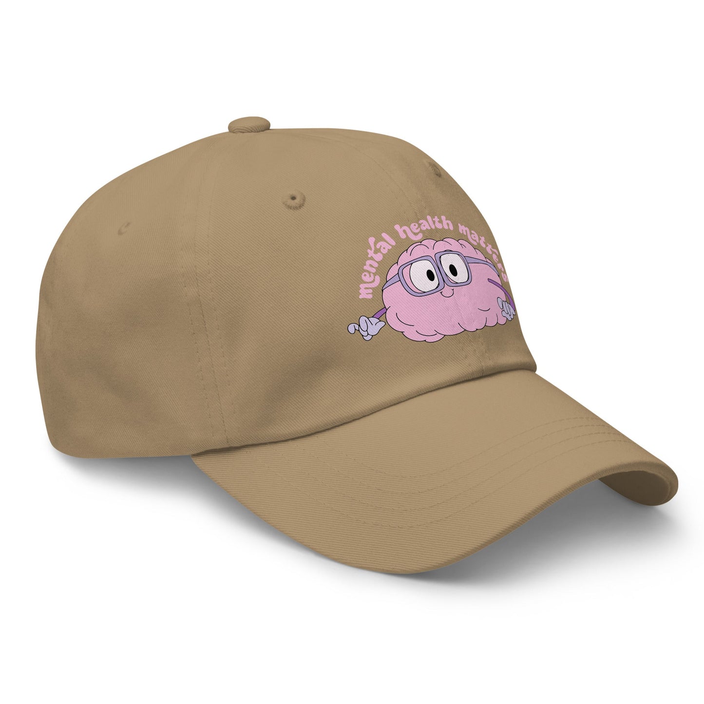 Your Mental Health Matters Classic Dad Hat – Cotton Twill Cap f9artist