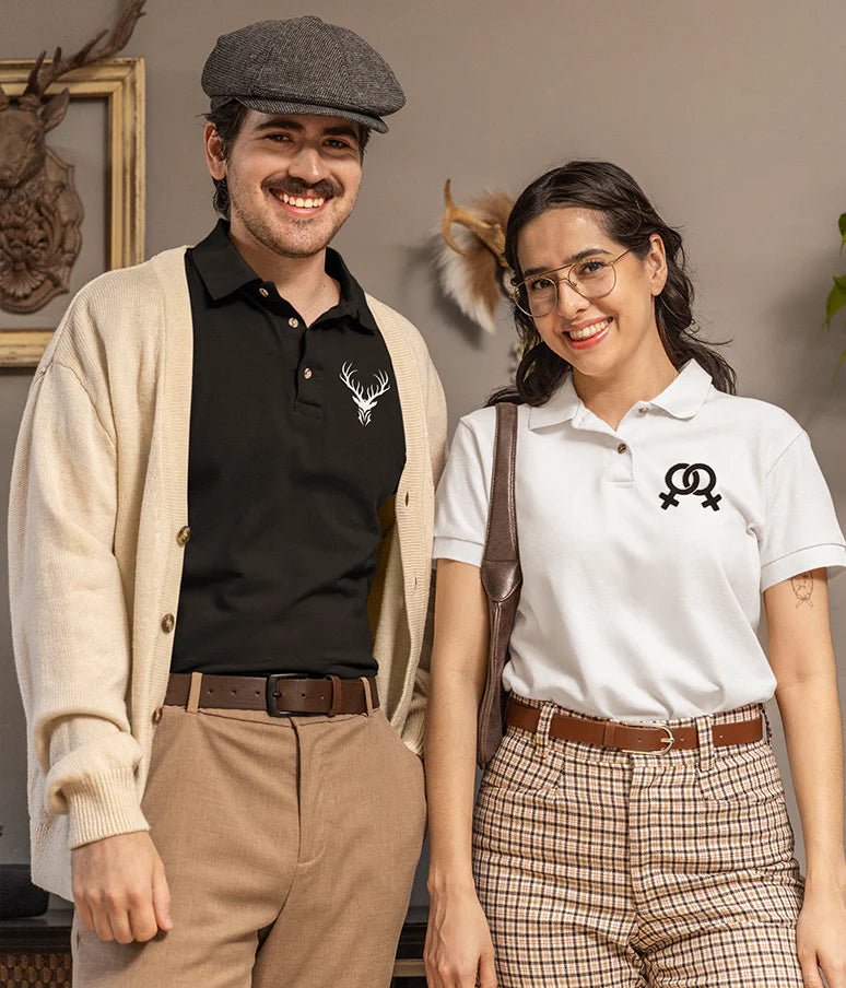 Unisex Premium Pique Polo Shirt - f9artist