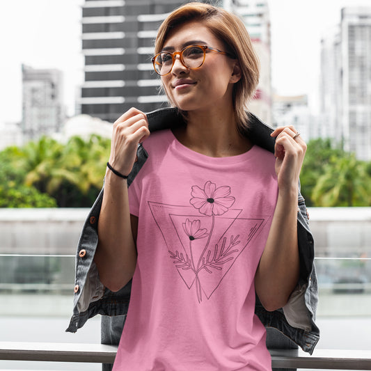 Cosmos Women’s Basic Softstyle T-Shirt - f9artist