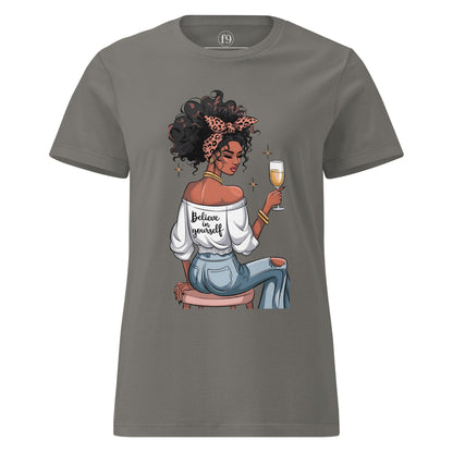 Believe in Yourself | Women’s Basic Softstyle T-Shirt - f9artist